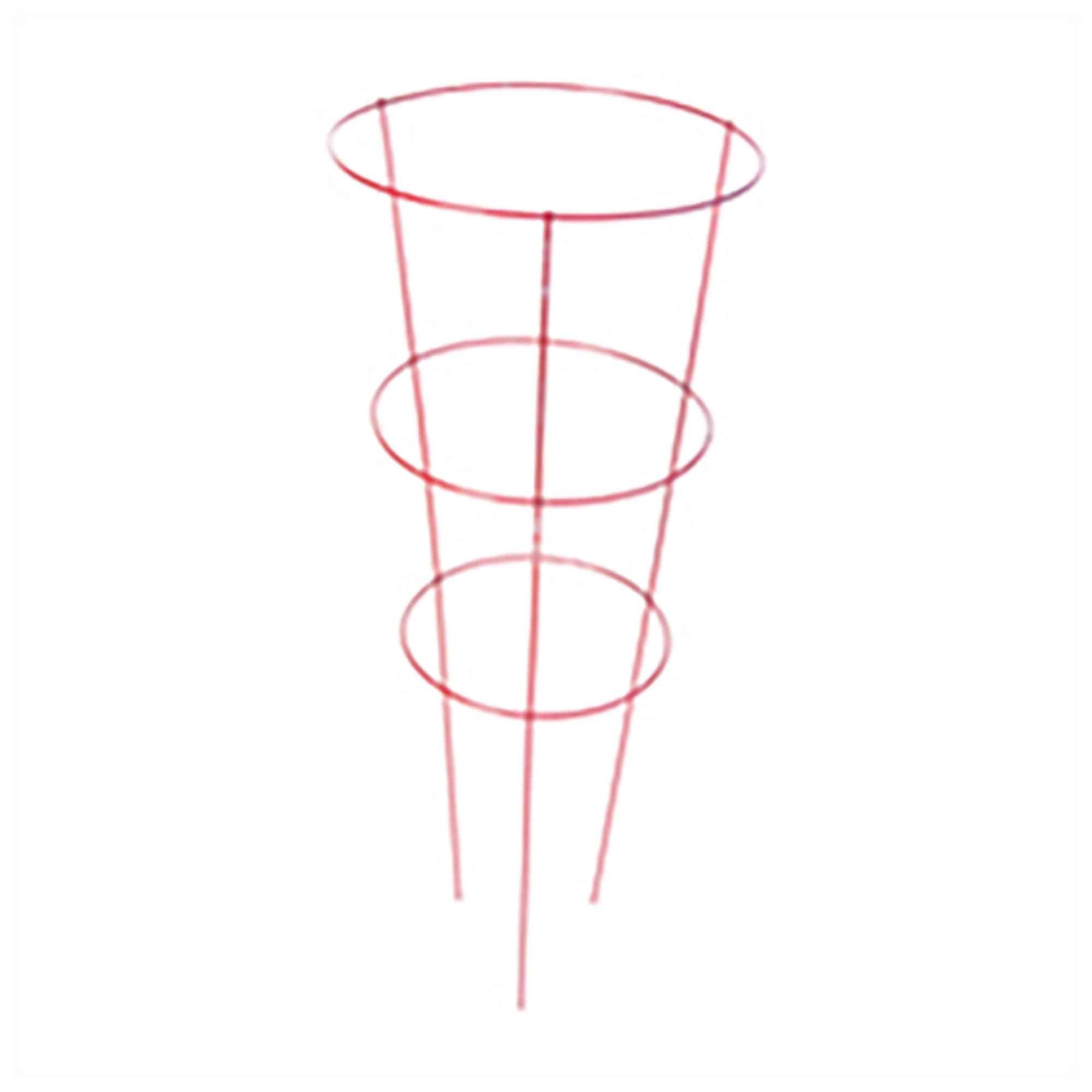 Tuteur robuste à tomates de 42"x 14", rouge