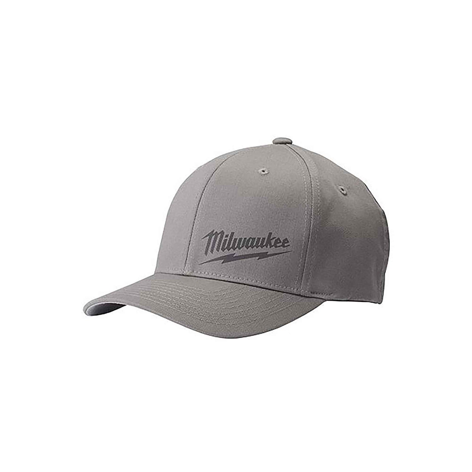 Casquette ajustée Milwaukee, gris (grand / très grand) 