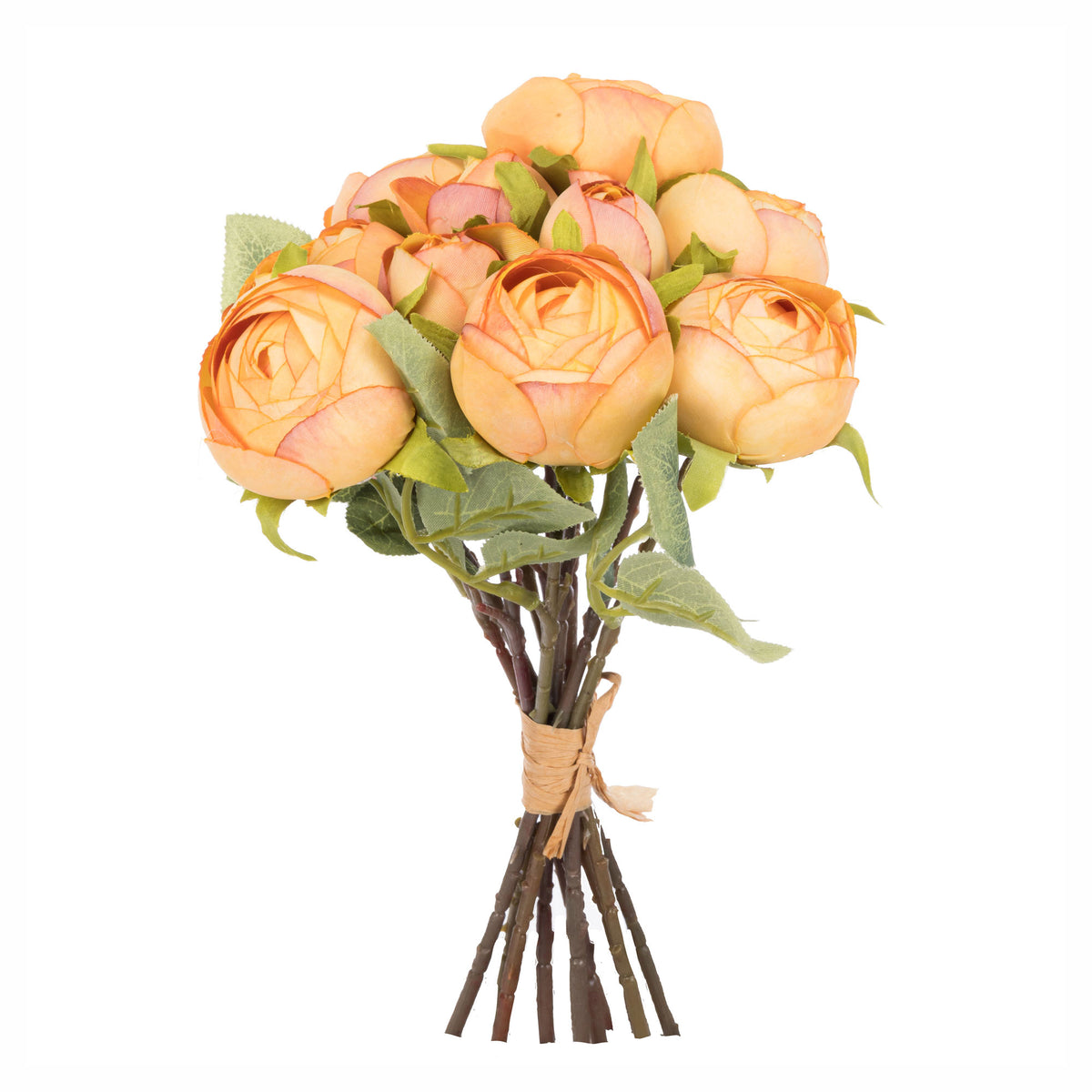 Bouquet de pivoines, 10" (jaune)