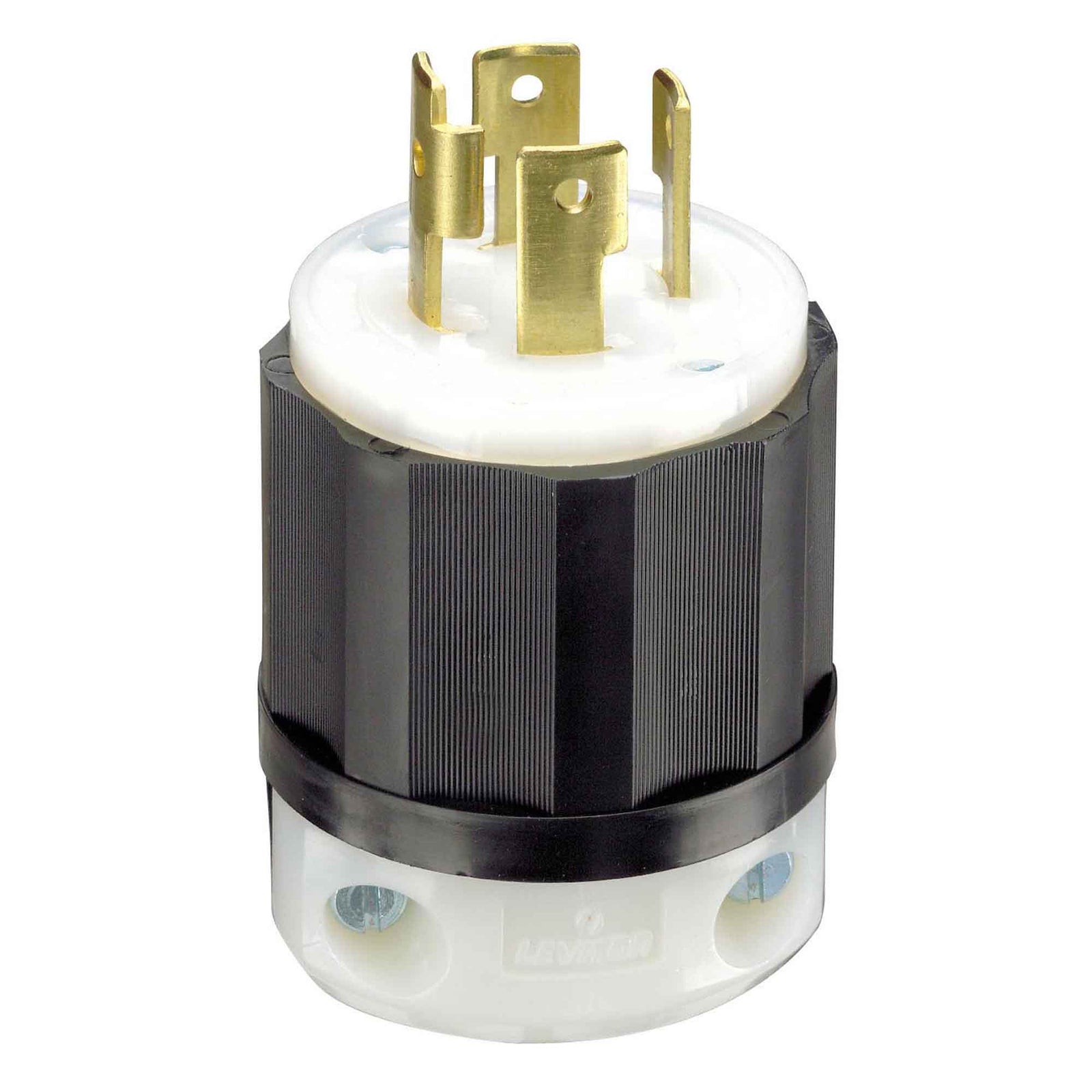 Fiche de verrouillage de 30 A et 125 / 250 V qualités industrielles, noir et blanc