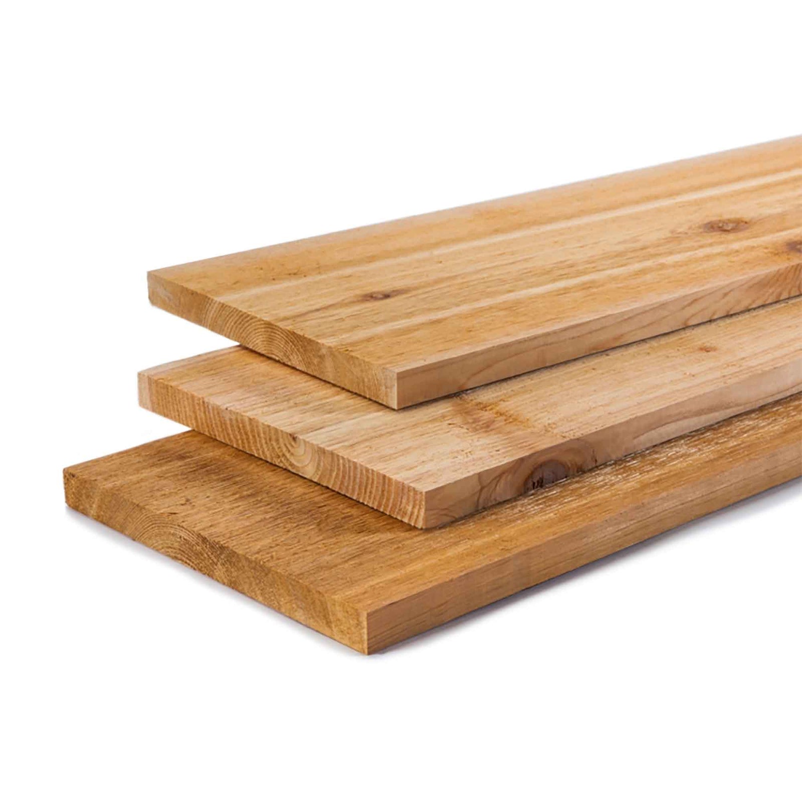 Bois de cèdre rouge de l'Ouest KD B4F, 5/4'' x 5'' x 12'