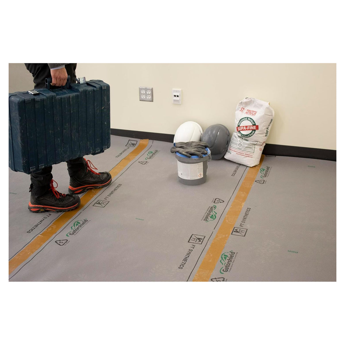 Membrane protectrice pour plancher, 38" x 100'