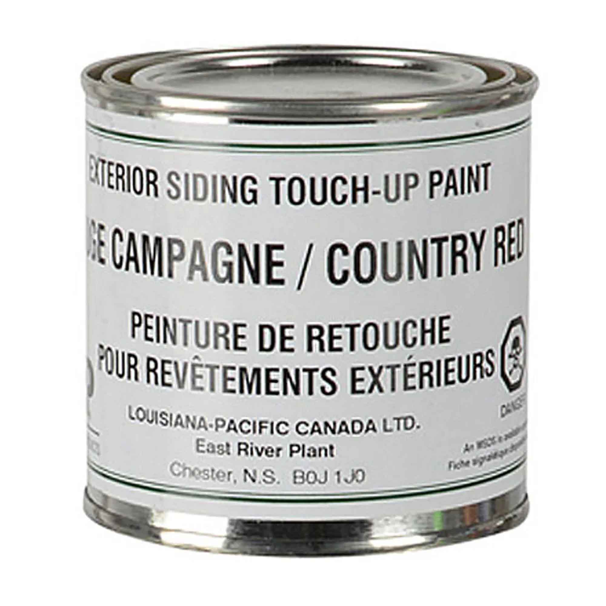 Peinture de retouche pour revêtements extérieurs 284 ml, rouge campagne