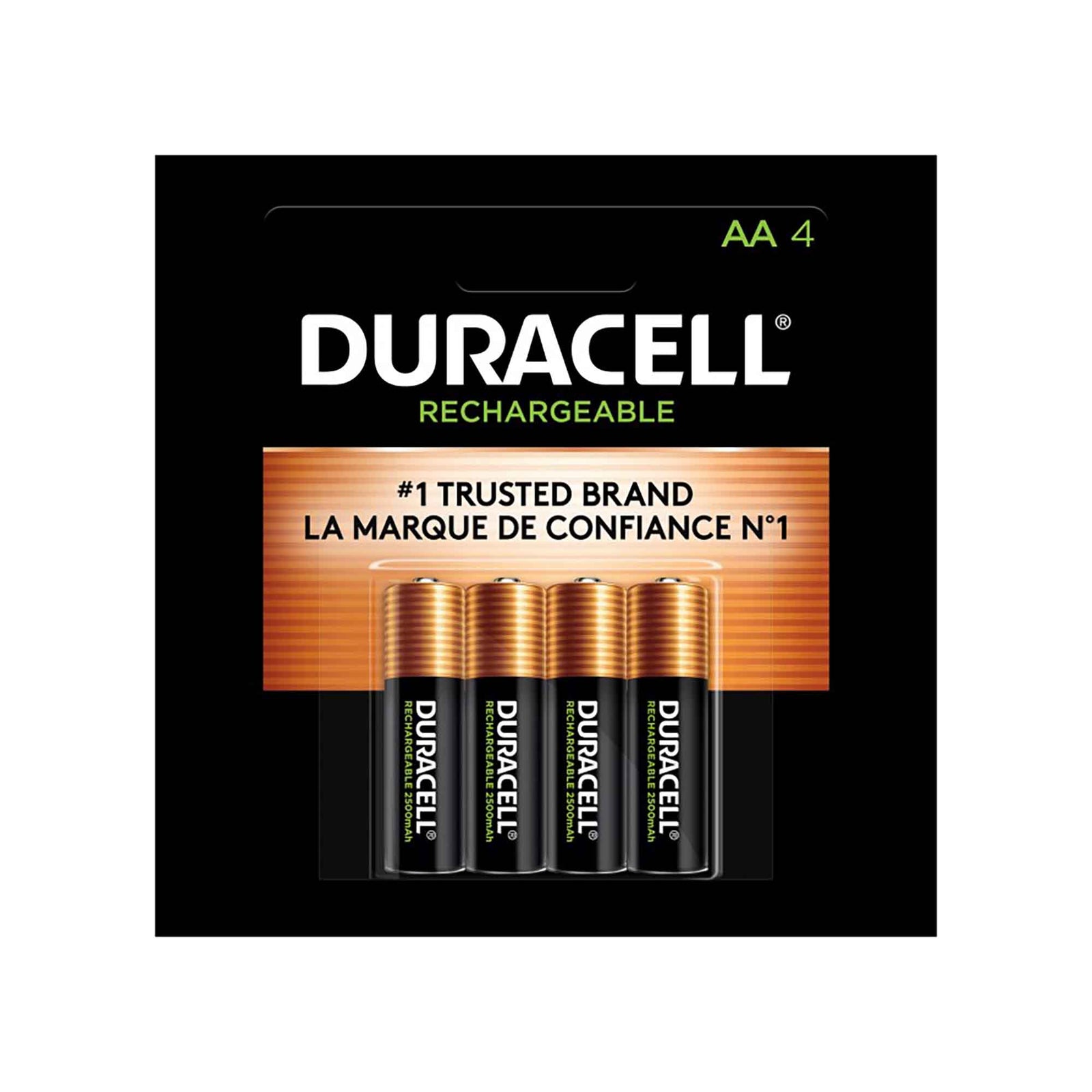 Pile rechargeable AA, 4 unités