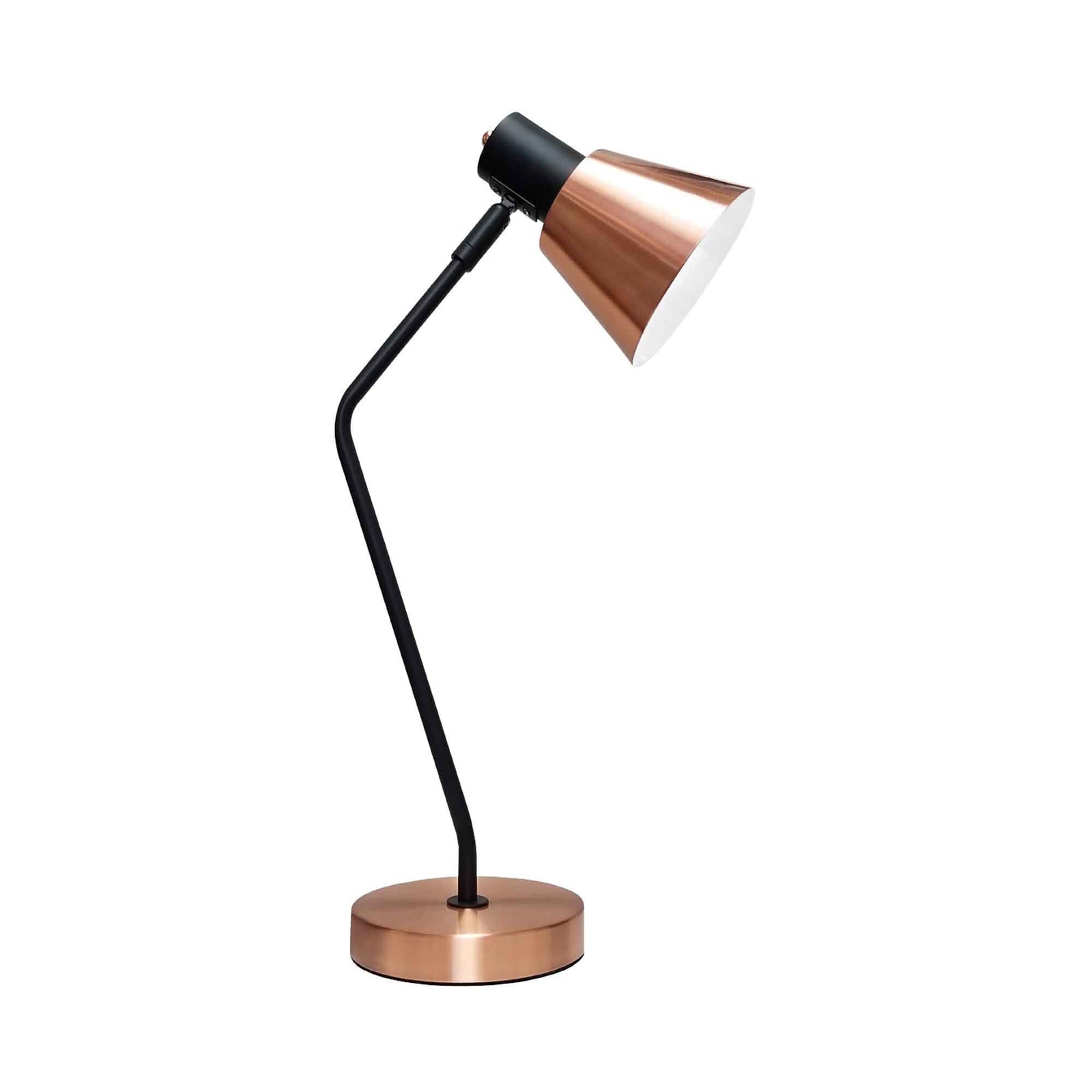 Lampe de bureau Madison avec tête flexible, 19"