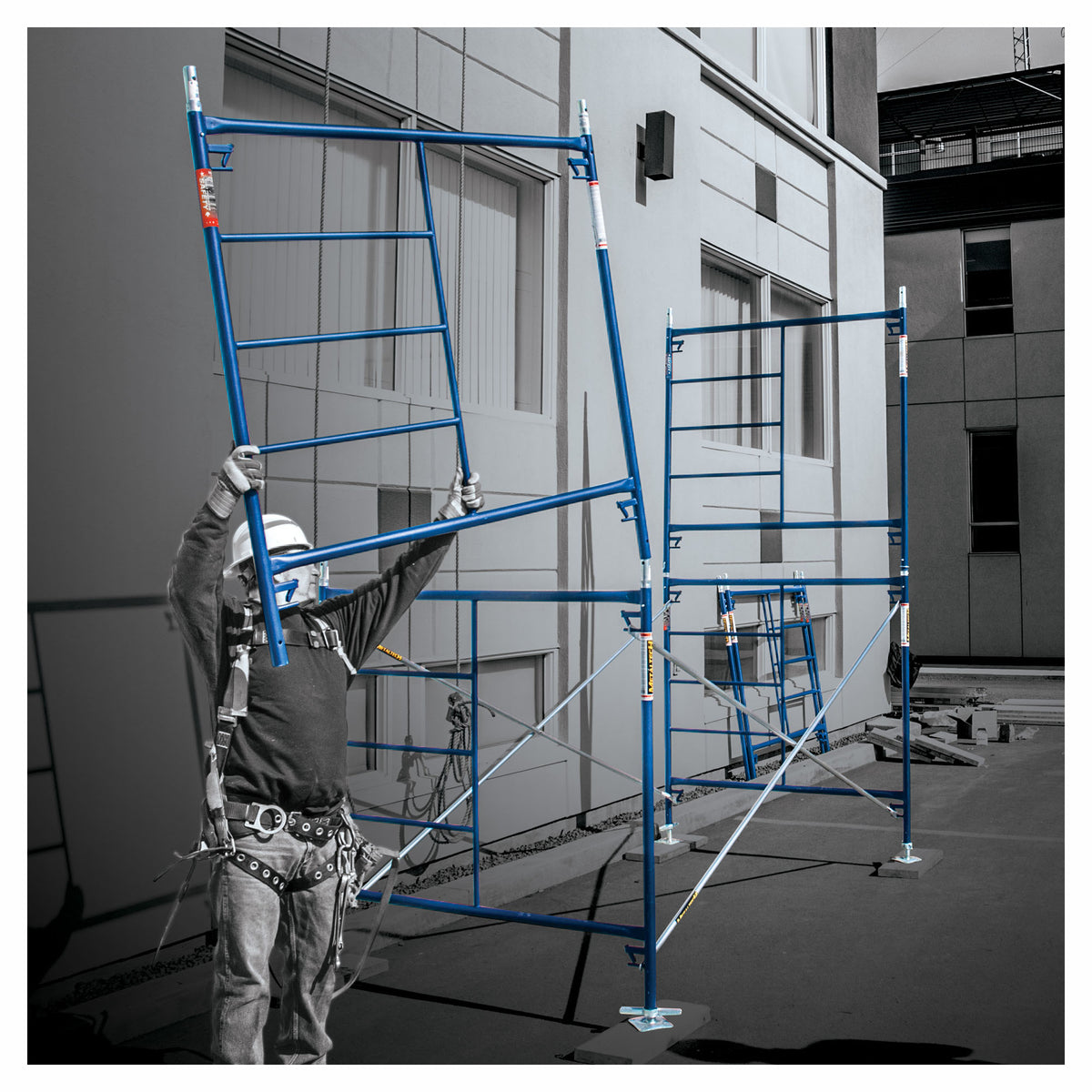 Cadre d’extrémité en acier pour échafaudage Saferstack, 60'' x 30''