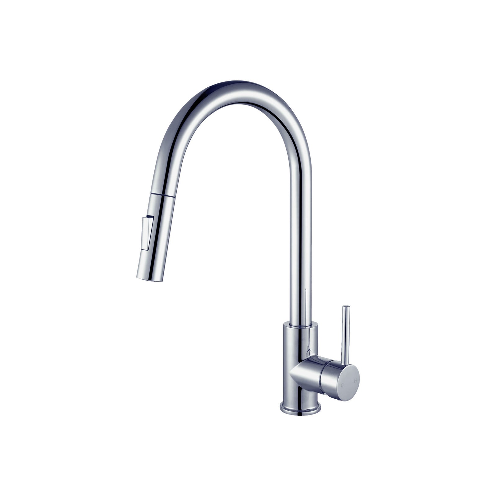 Robinet de cuisine avec bec rétractable à double jet MONROE-C, chrome