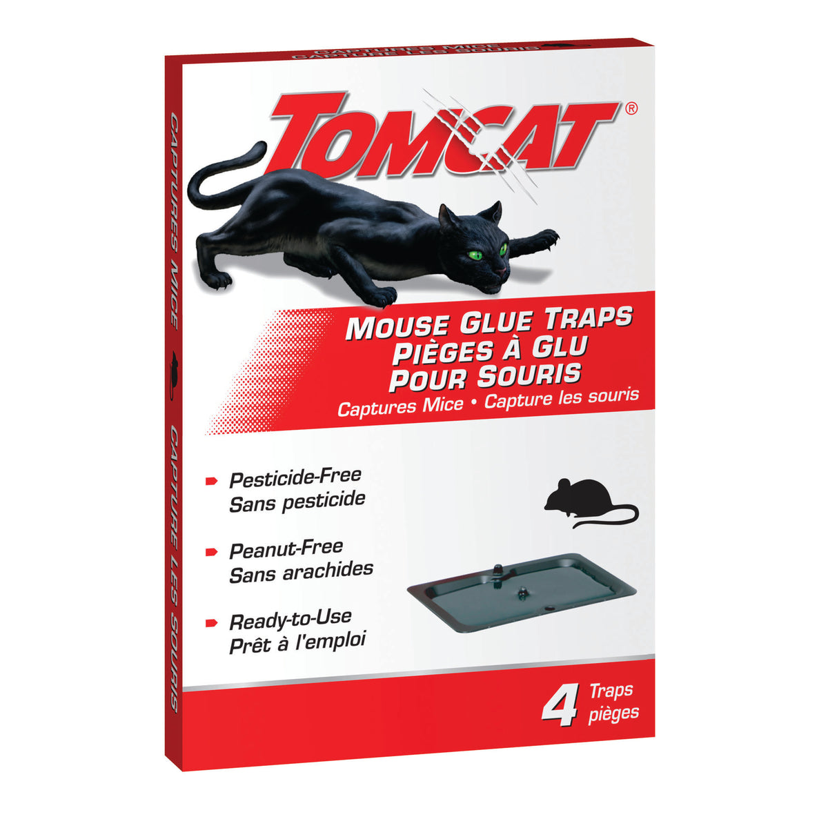 Pièges à glu pour souris, 4 unités