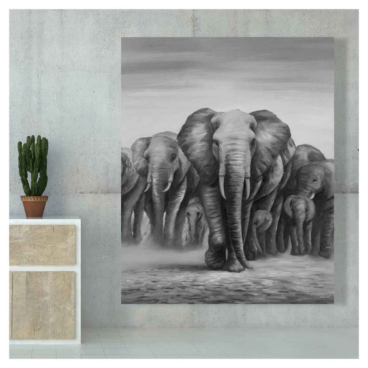 Toile non encadrée, 48" x 60" (assorties)