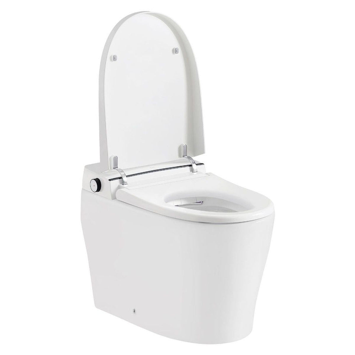 Toilette intelligente Ella à bidet avec réservoir intégré, 15,6" x 27,1" x 19,6"