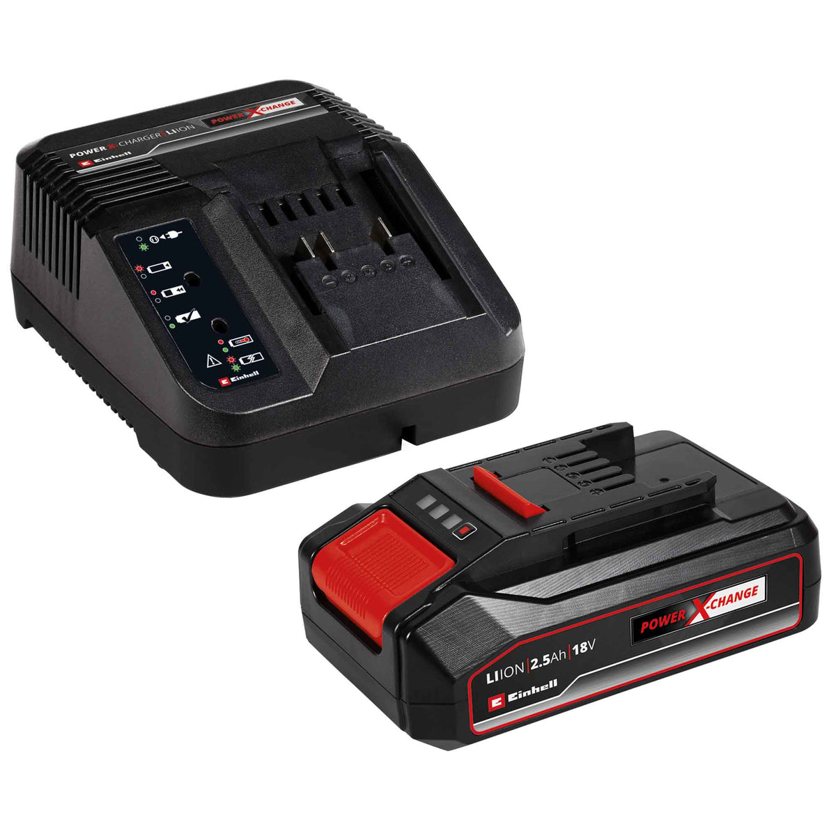 Ensemble d'une batterie et d'un chargeur 2.5 Ah, 18 V 