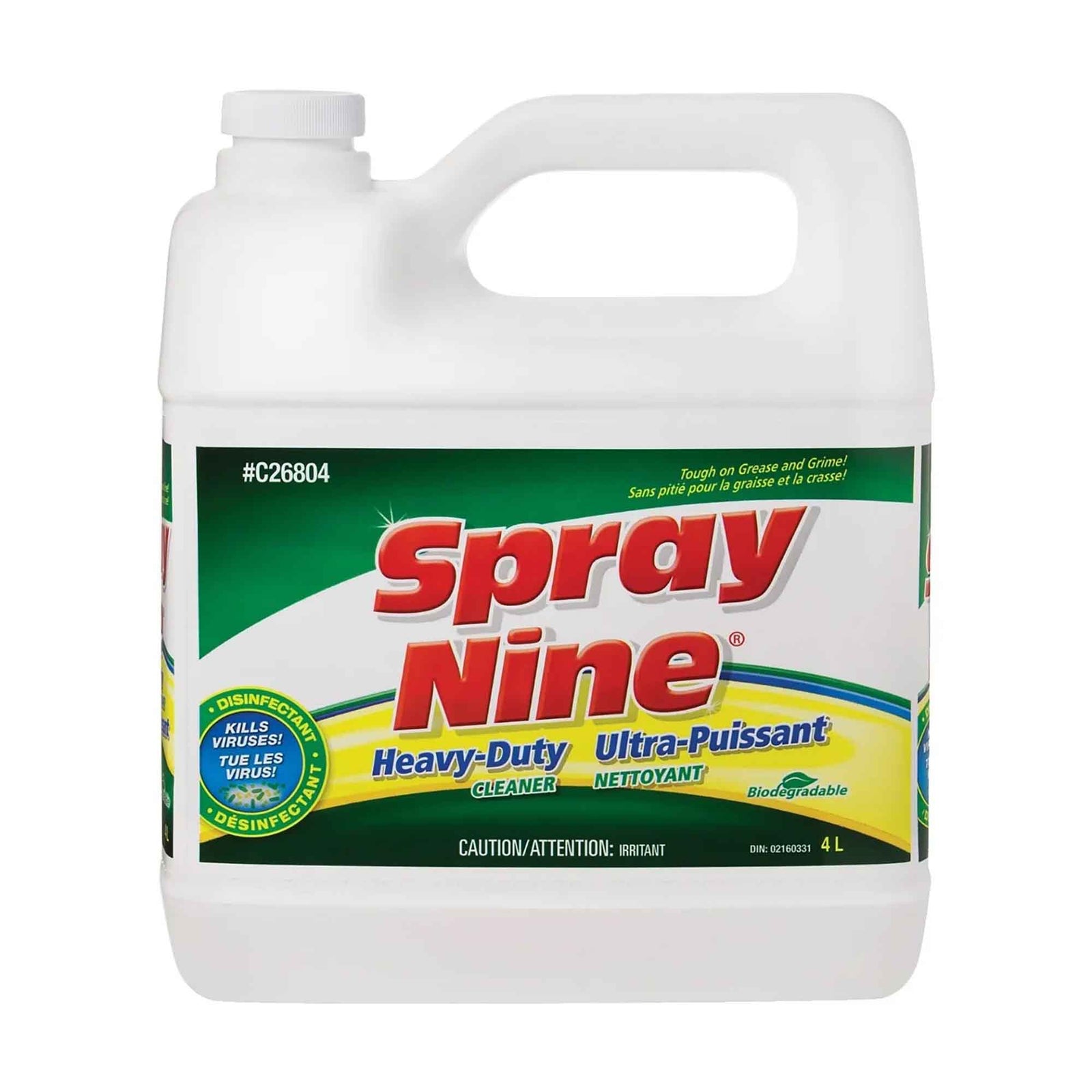 Nettoyant et désinfectant tout usage, 4 L