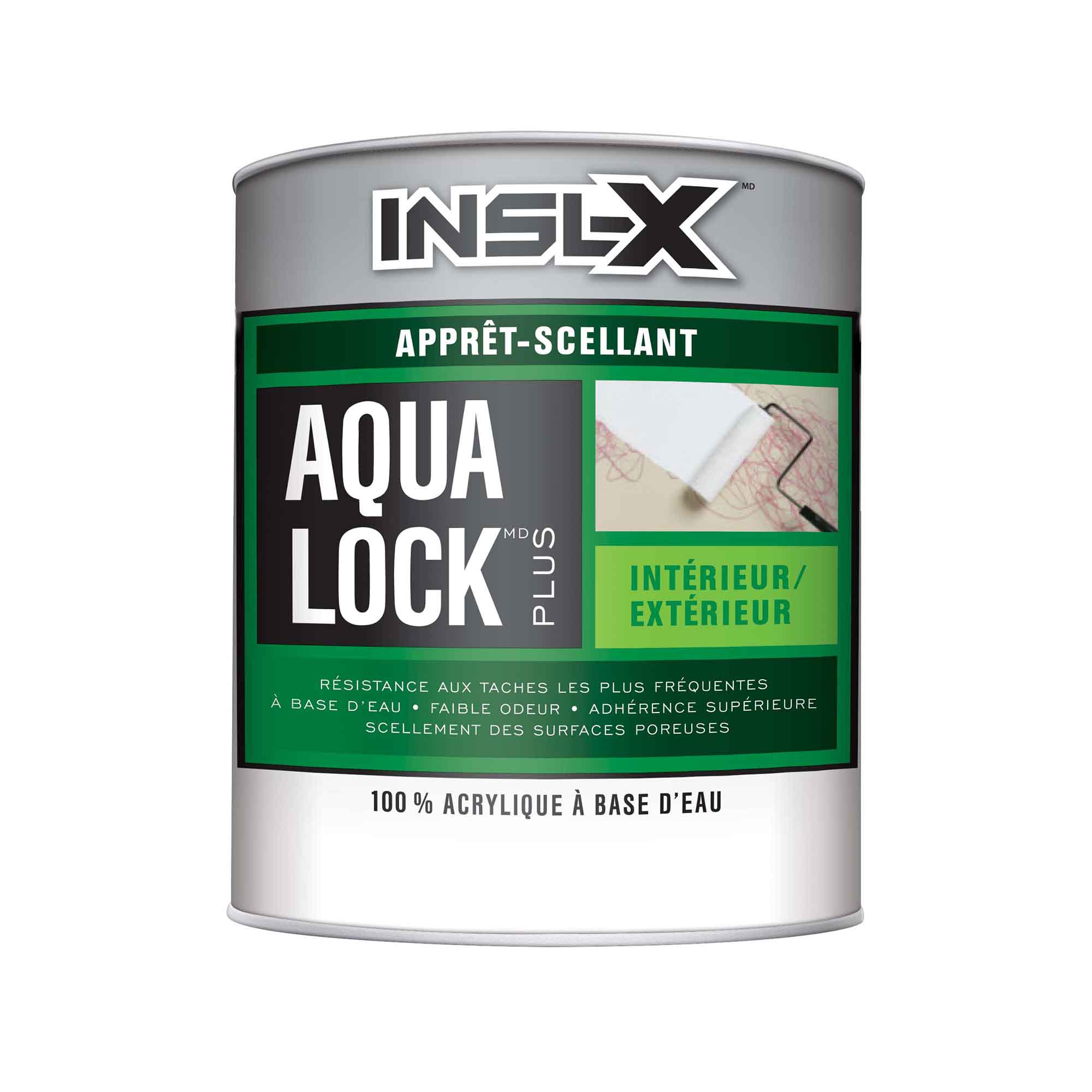 Apprêt-scellant Insl-X Aqua Lock Plus blanc, 946 ml