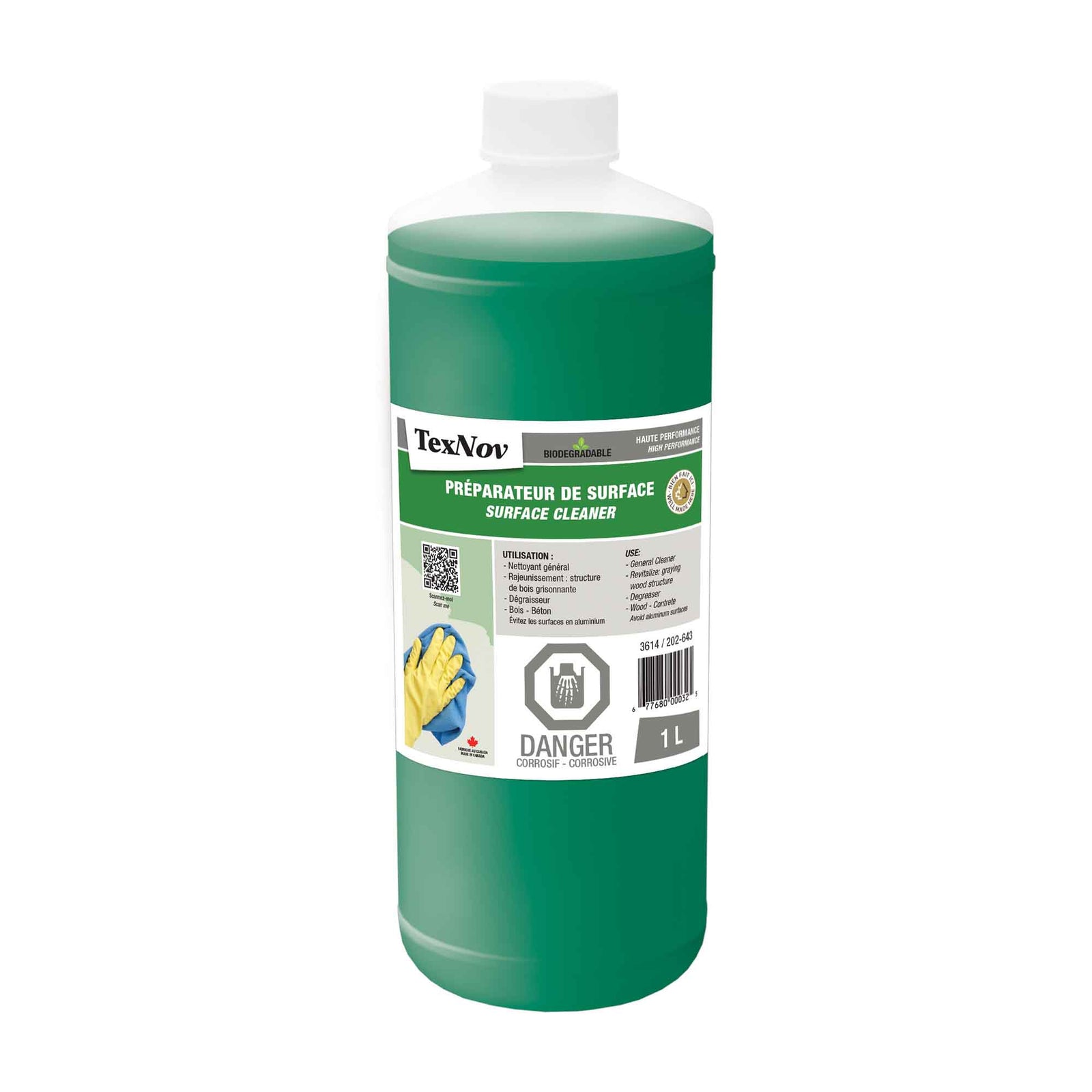 Préparateur de surface biodégradable, 1 L