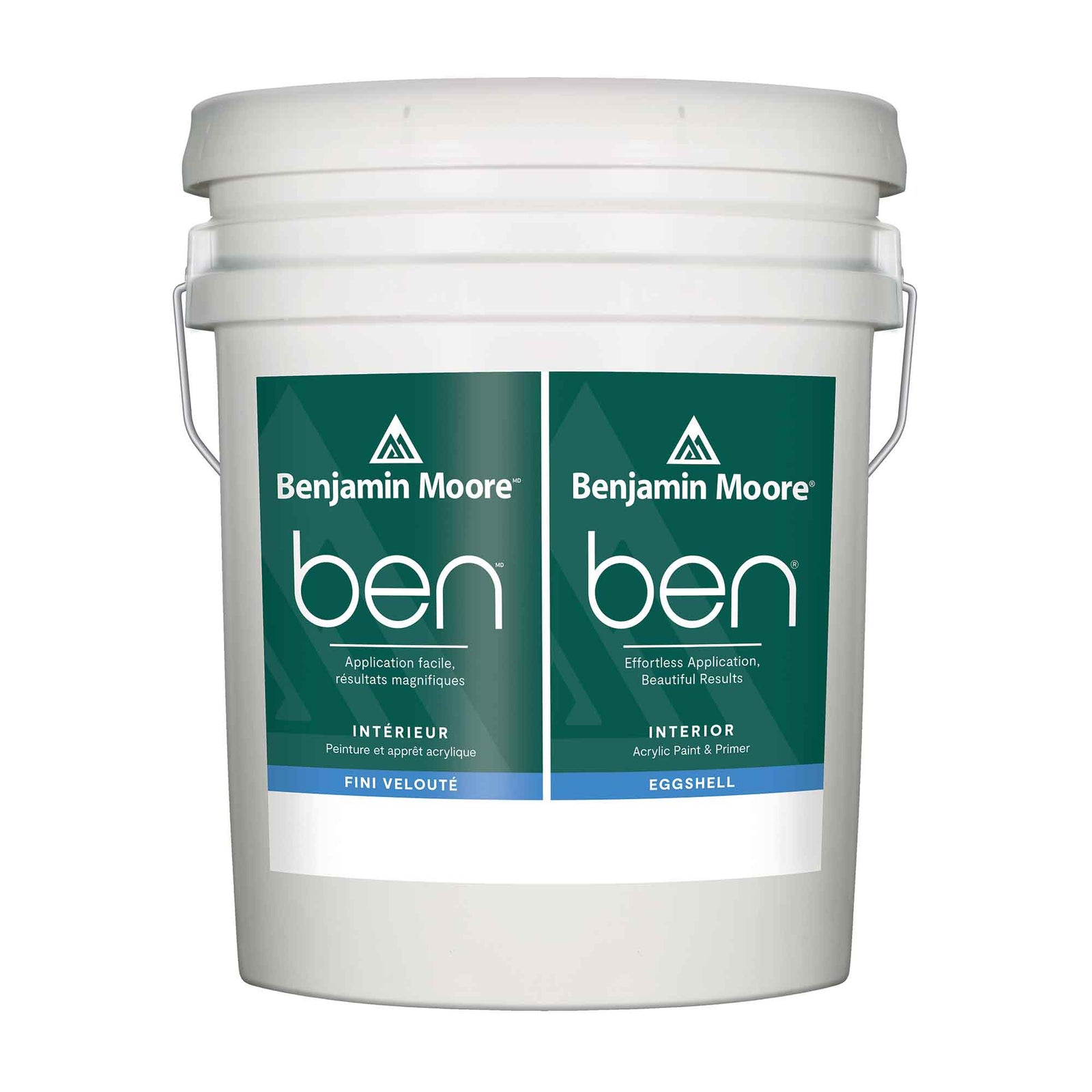 Peinture et apprêt d’intérieur Ben velouté base 1, 18,9 L