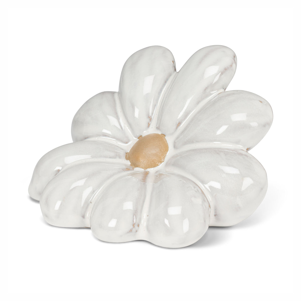 Décoration de fleur de marguerite texturée, 3"