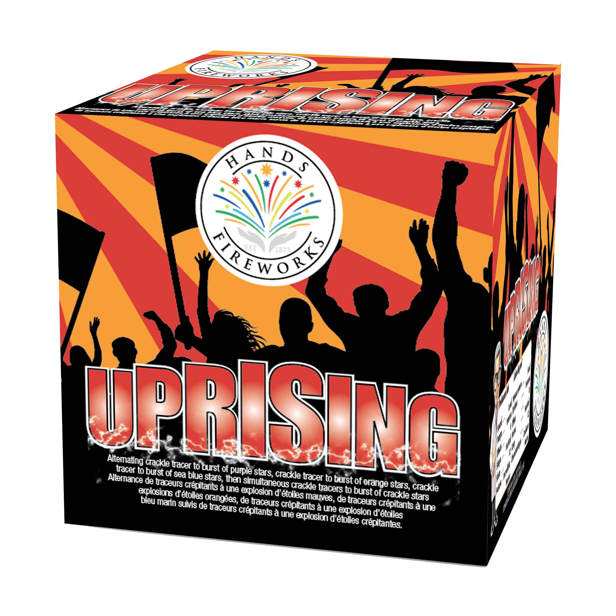 Feux d'artifice Uprising Cake, 12 coups