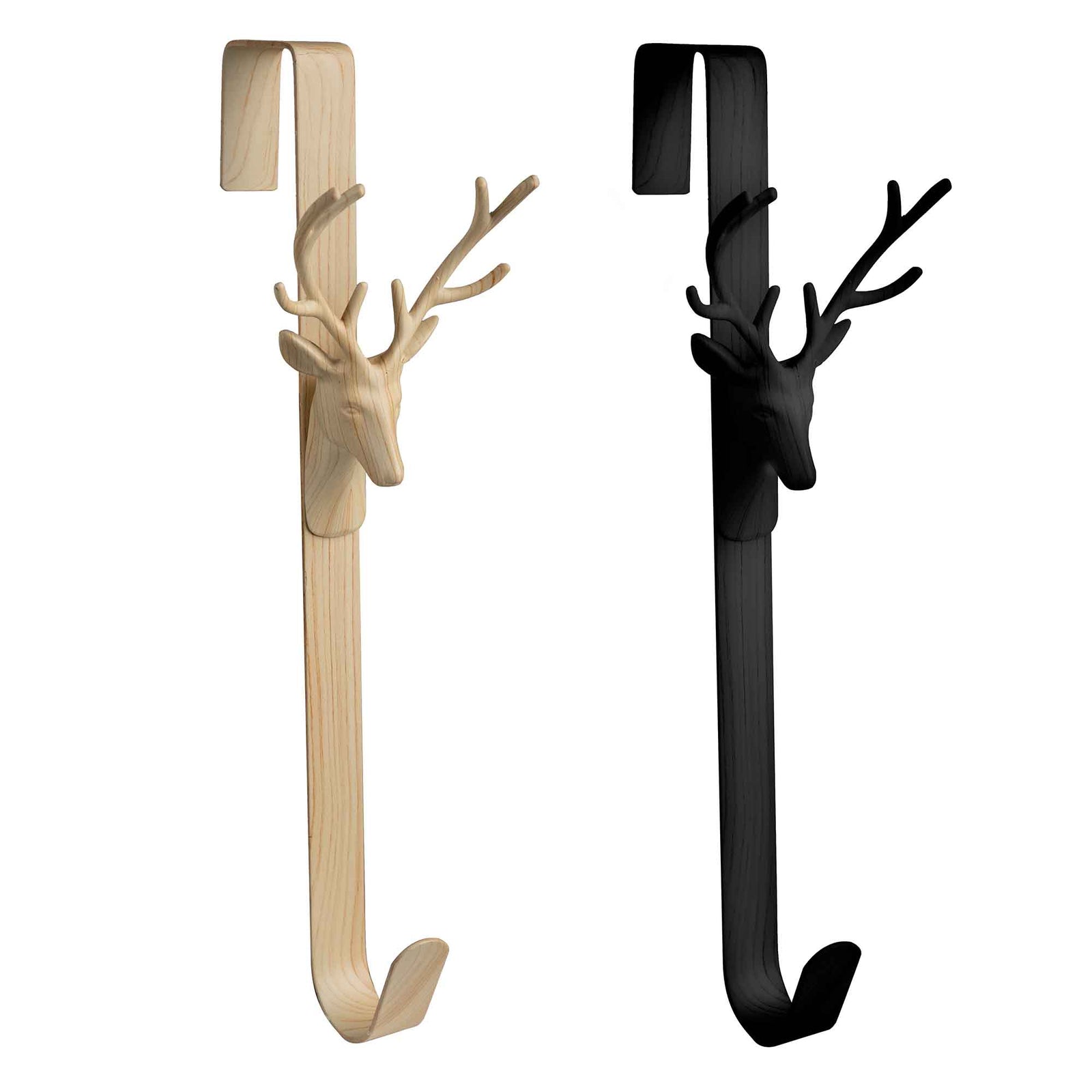 Support pour couronne avec tête cerf, choix entre 2 couleurs