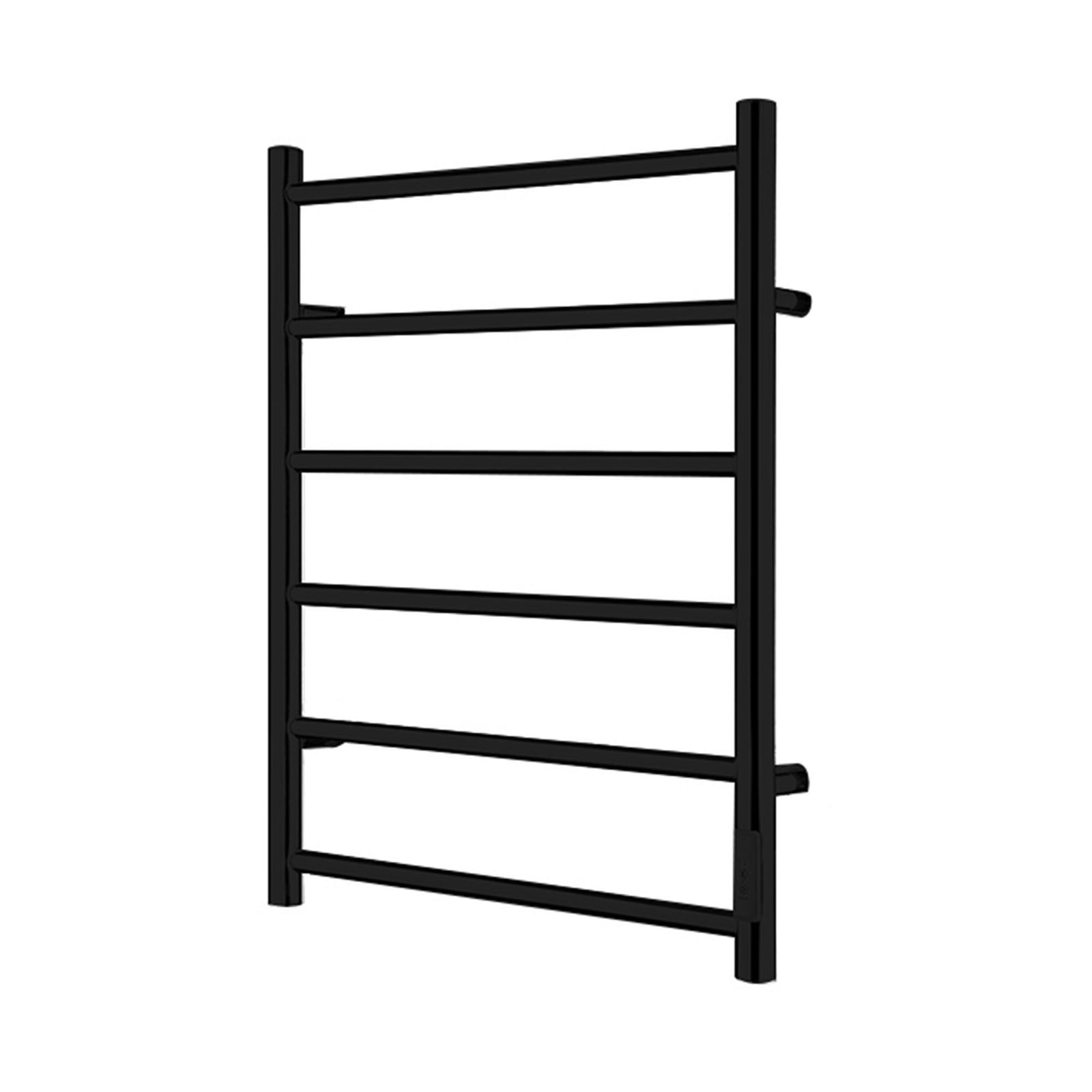 Chauffe-serviettes à 6 barres GEORGIA-BK, noir mat