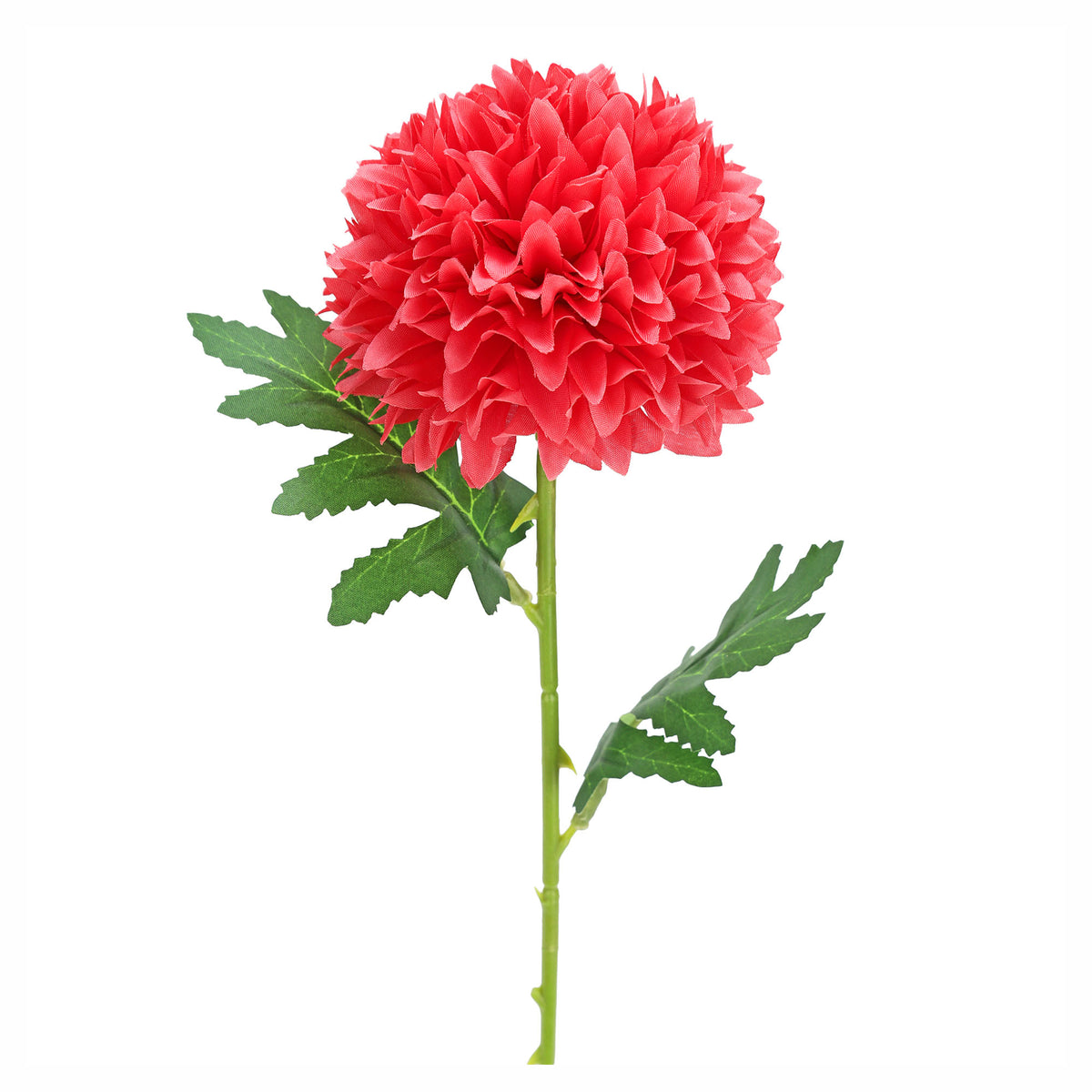 Chrysanthème artificiel sur tige, 24" (fuchsia)