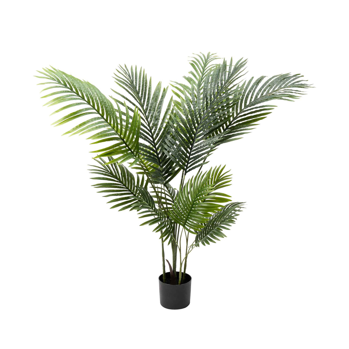 Palmier artificiel au ''touché naturel'' en pot, 59"