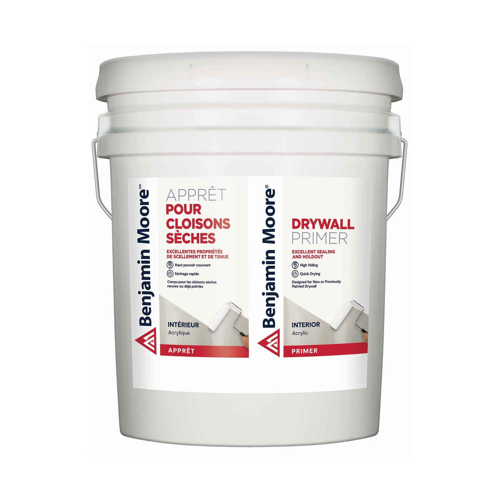 Apprêt d’intérieur pour cloisons sèches blanc, 18,9L