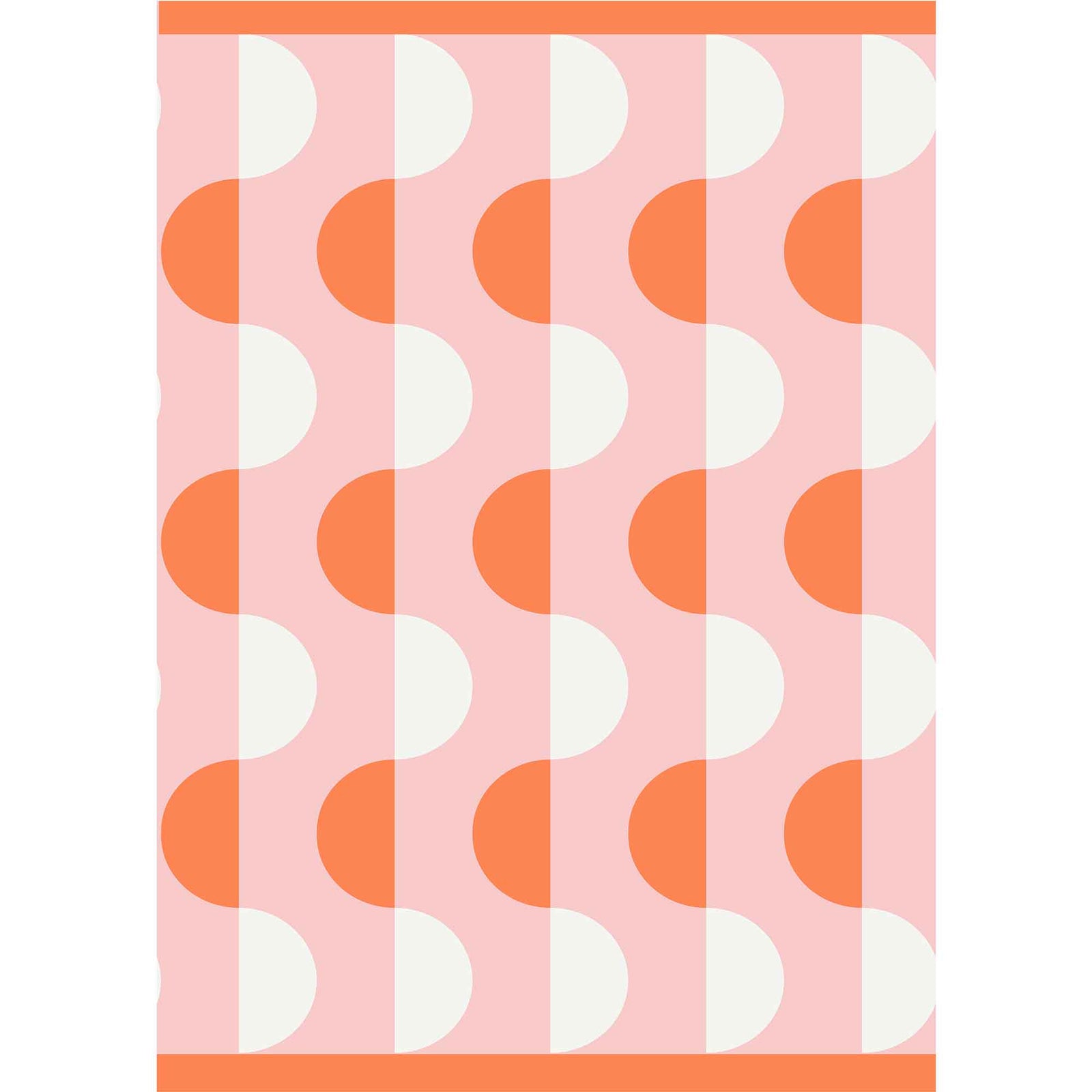 Tapis d'extérieur tissé, ondulé (5' x 7')