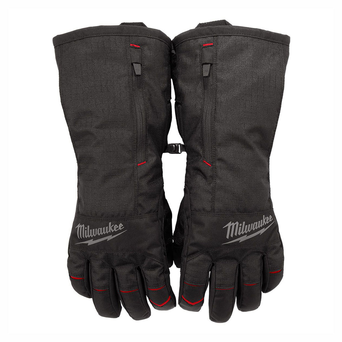 Gants d'hiver chauffants rechargeables par USB, moyen (noir)