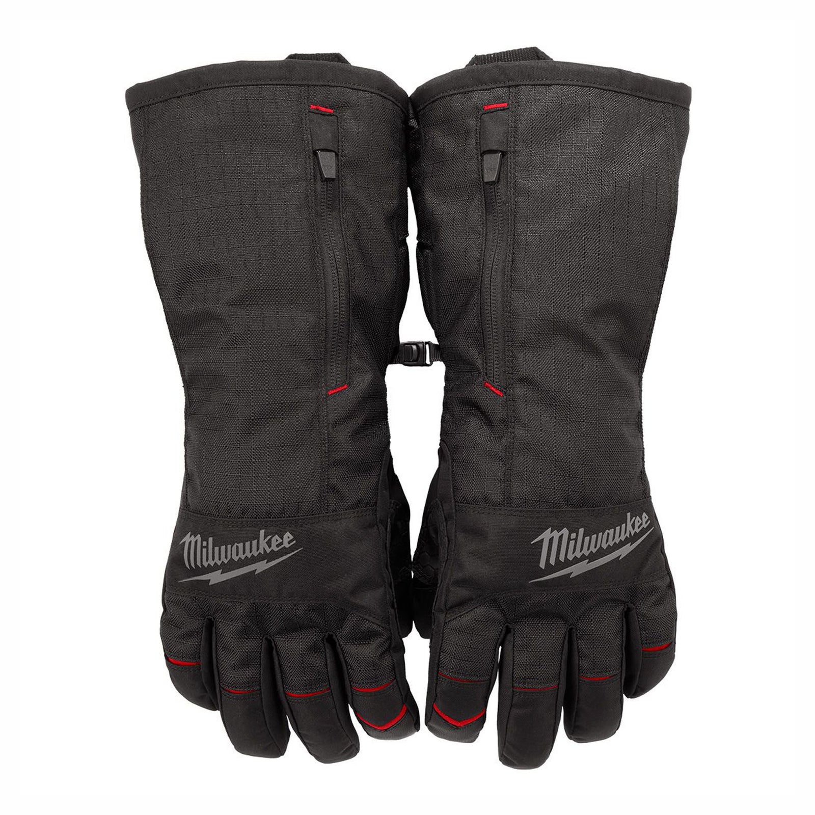 Gants d'hiver chauffants rechargeables par USB, moyen (noir)