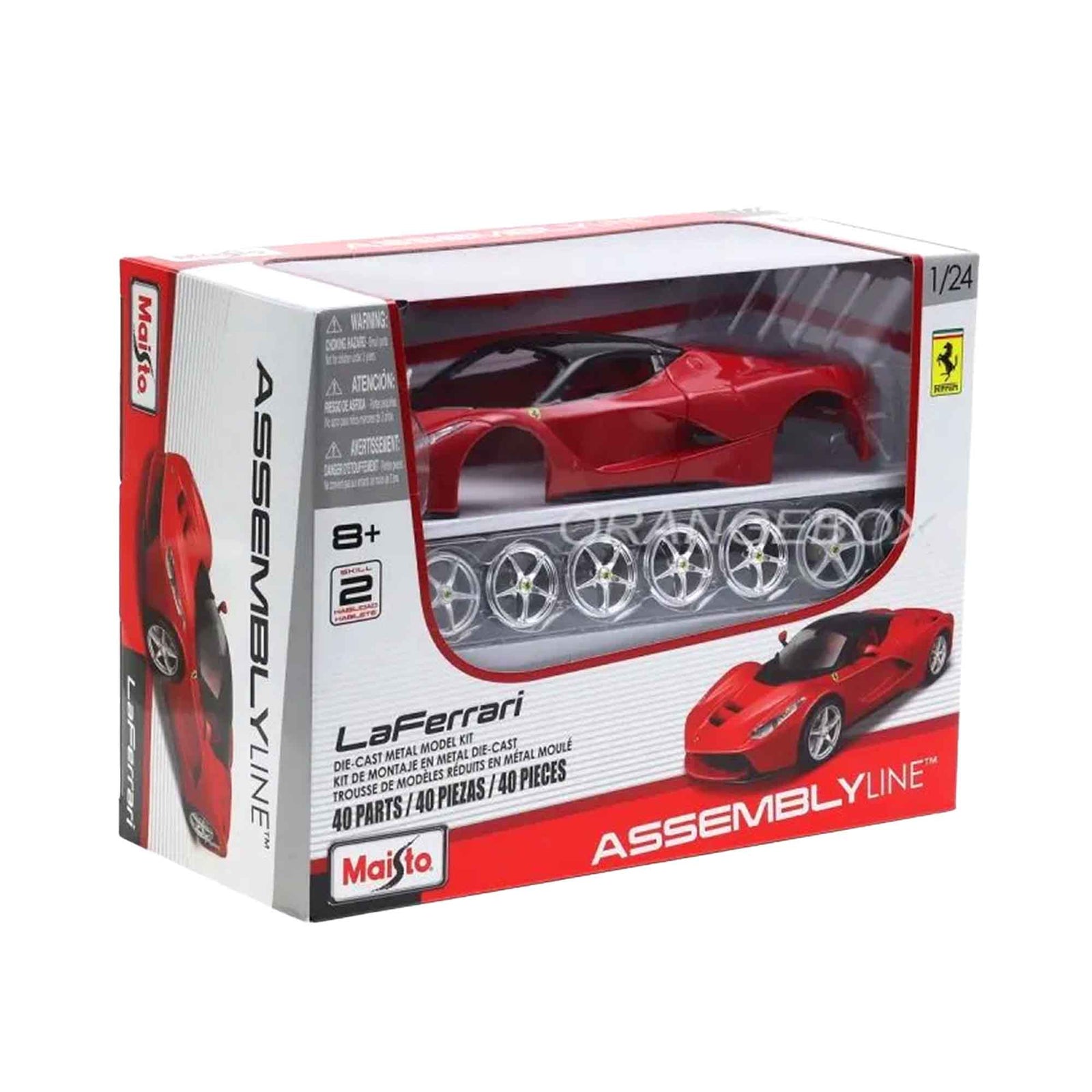 Ferrari à assembler Assembly Line 1/24, choix entre 4 modèles