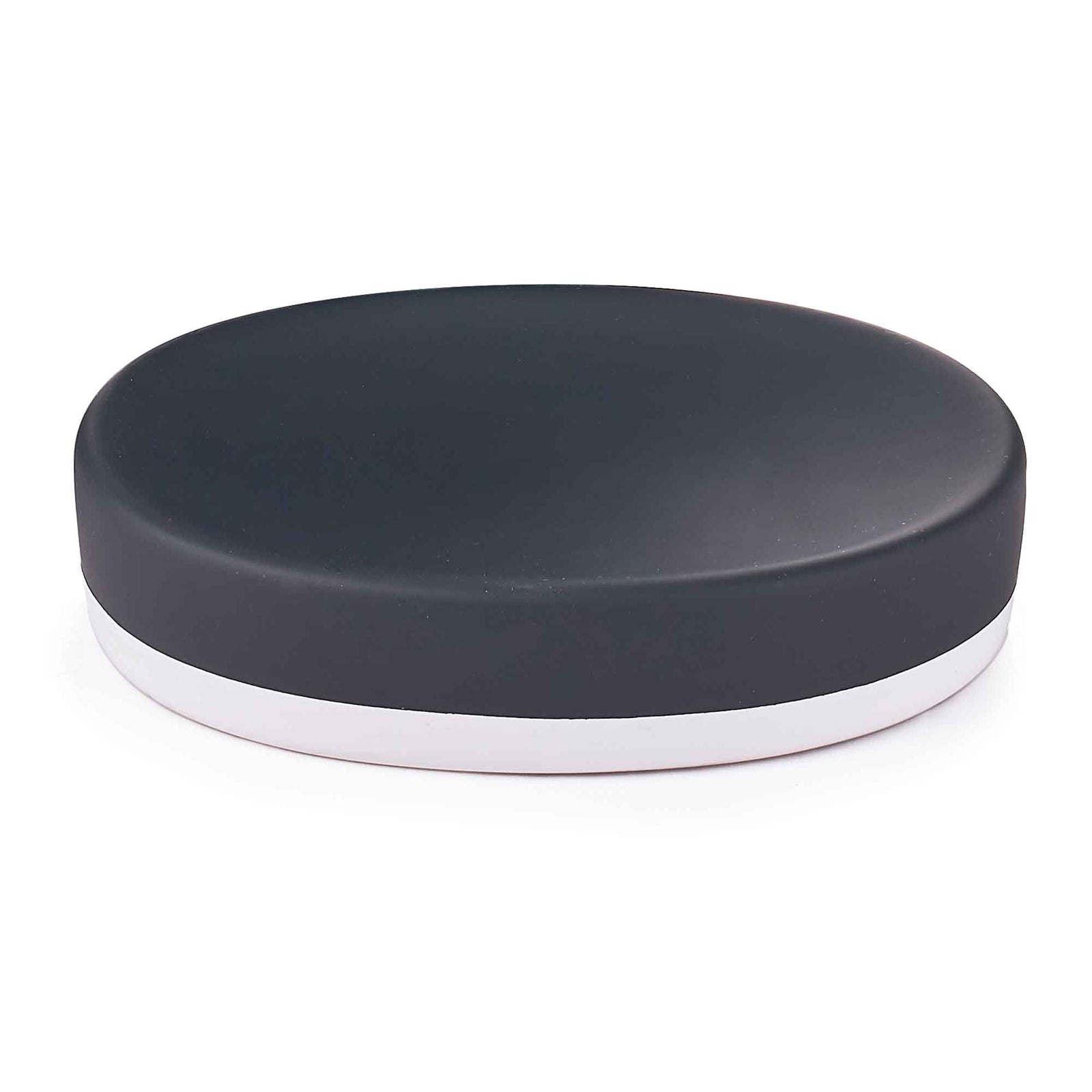 Savonnier en céramique, noir et blanc