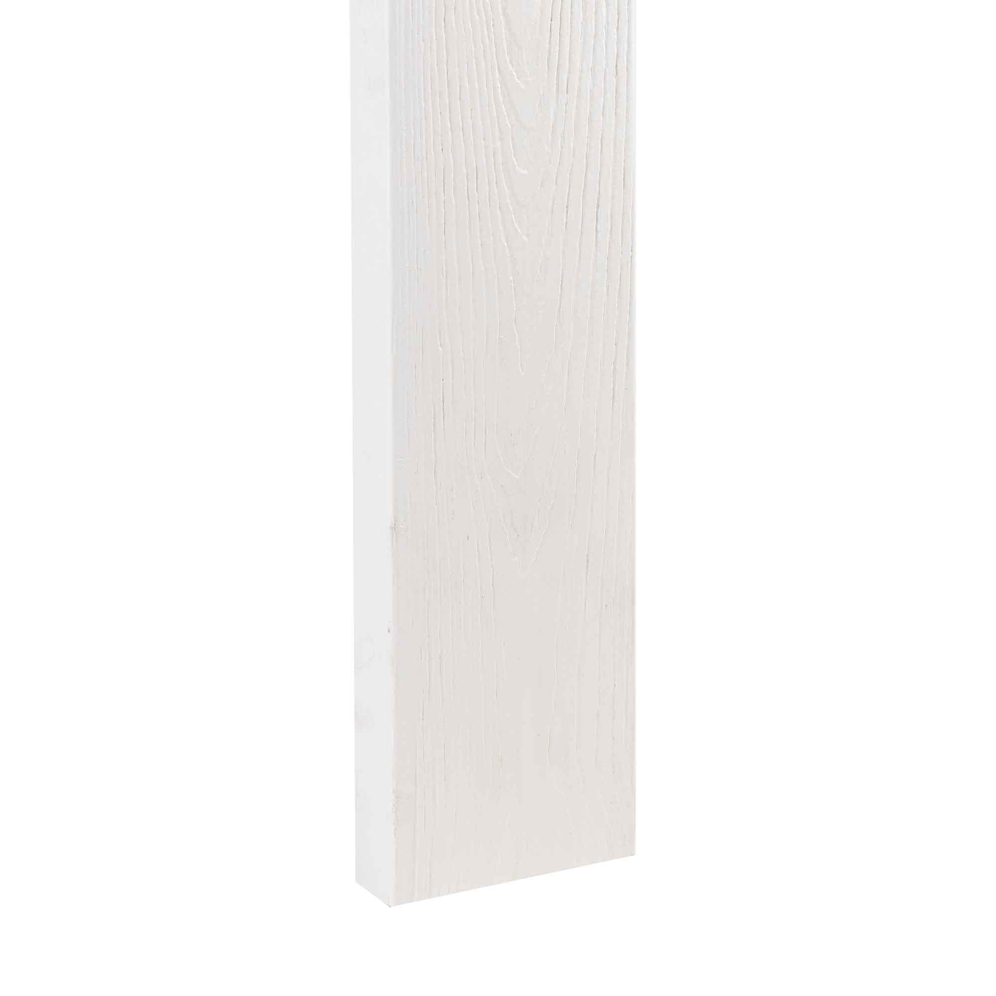 Moulure de finition extérieure en bois ultra légère, 5/4" x 6" x 12' (blanc CanExel)