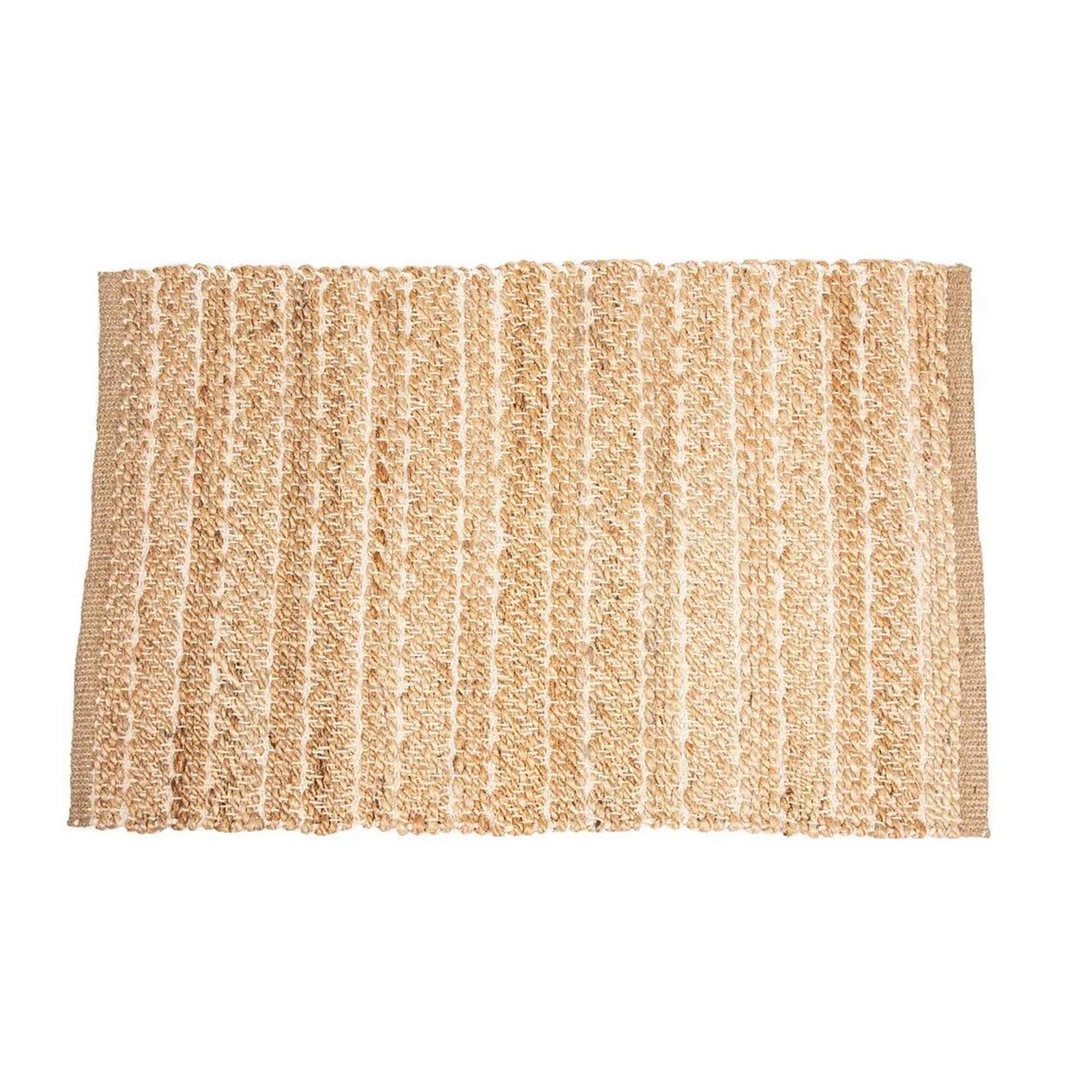 Carpette en jute tressée Lungo, 4' x 6'