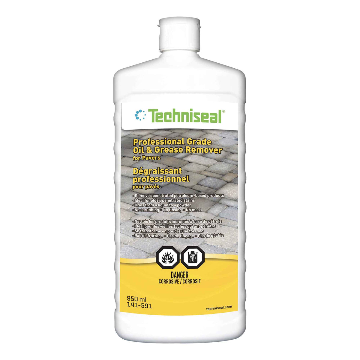 Dégraissant professionnel pour pavés, 950 ml