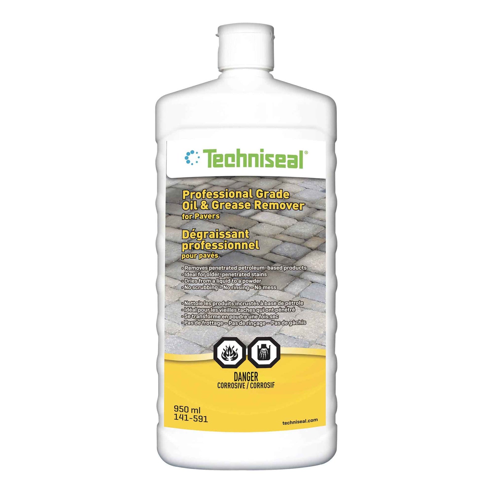 Dégraissant professionnel pour pavés, 950 ml