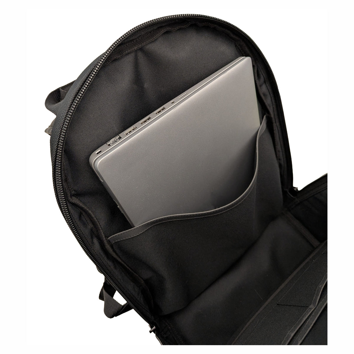 Sac à dos à outils noir de la collection Phantom, 36 poches
