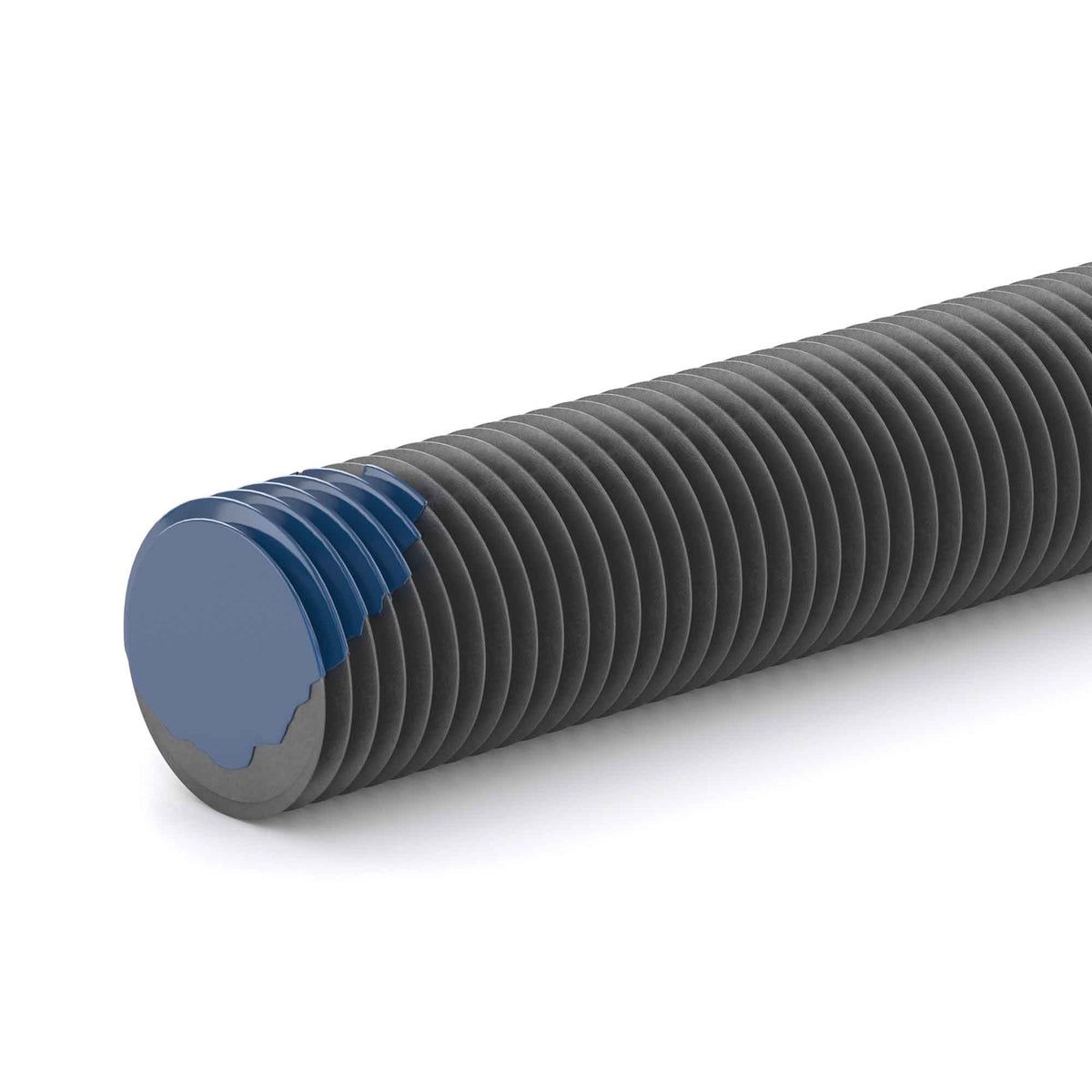 Tige filetée en acier non plaqué, 1/4'' x 36''