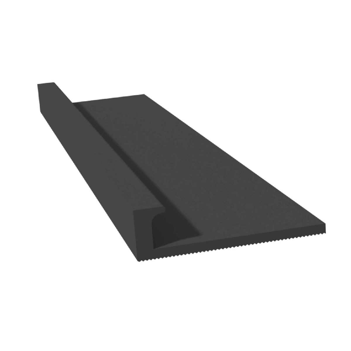 Bordure de finition carrée Surface Design, 96'' (noir mat)