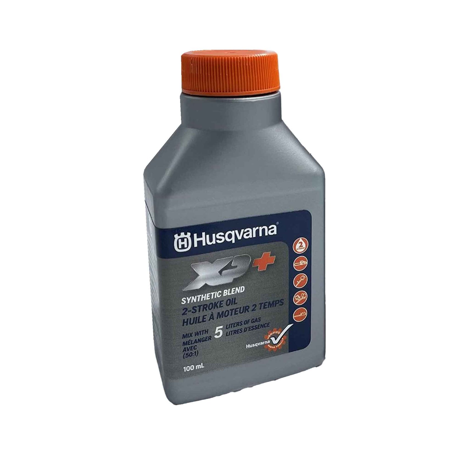 Huile synthétique pour moteur à 2 temps XP+, 100 ml