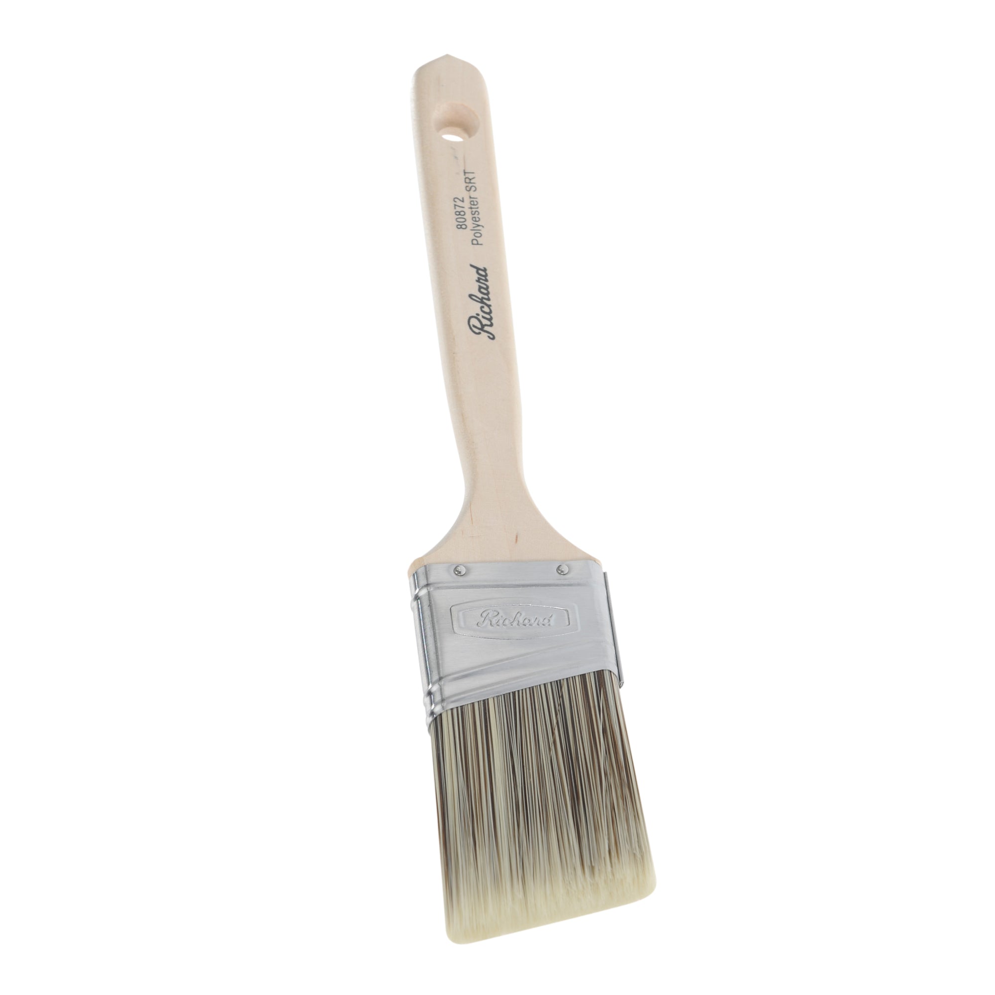 Pinceau angulaire de 2 po, série Pro Platinum, filaments en polyester SRT, manche en bois