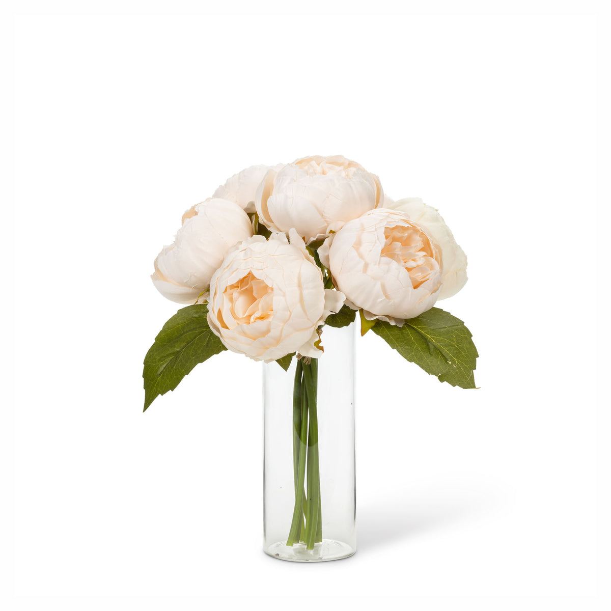 Bouquet de pivoines, 10" (ivoire)