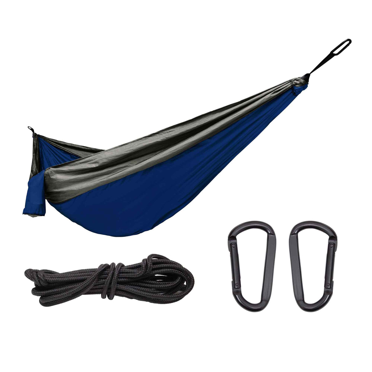 Hamac en nylon, bleu royal