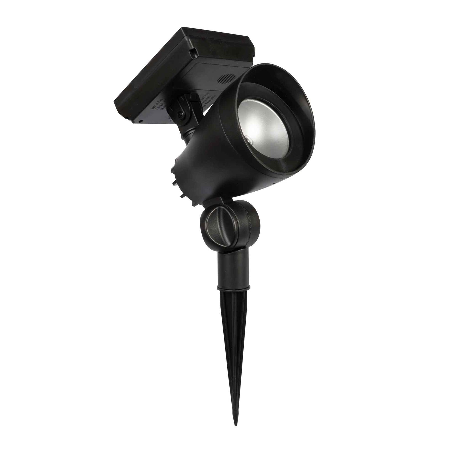 Projecteur solaire de 55 lumens, noir