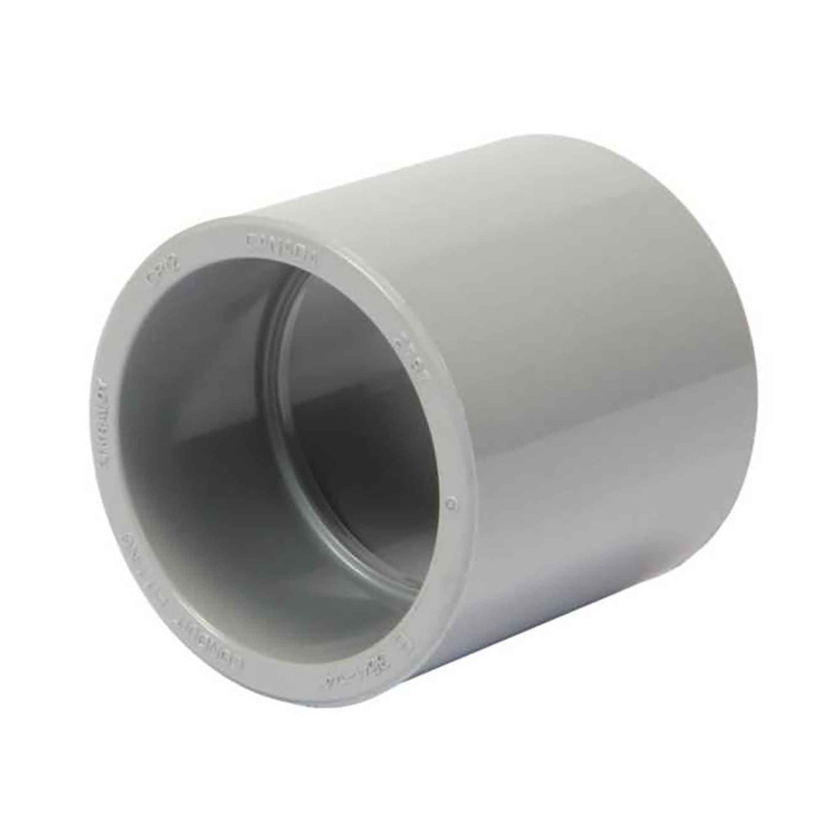 Raccord pour conduits en PVC gris, 1-1/4&quot;