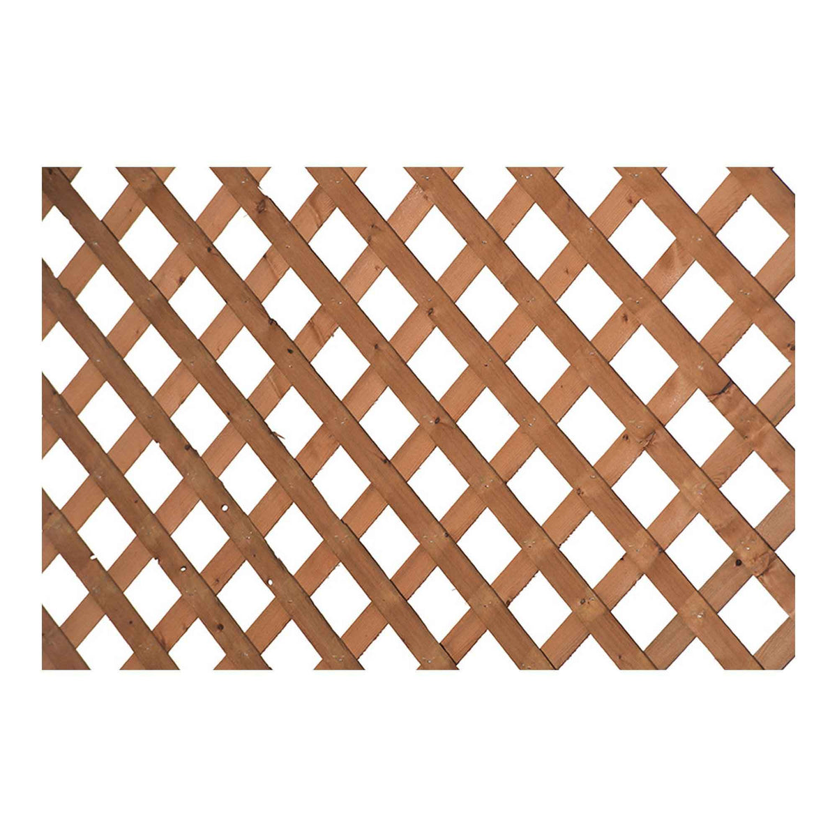 treated wood trellis Regular Privacy Trellis in Brown Treated Wood, 4' x 8' x 2-5/8'' - GAGNON