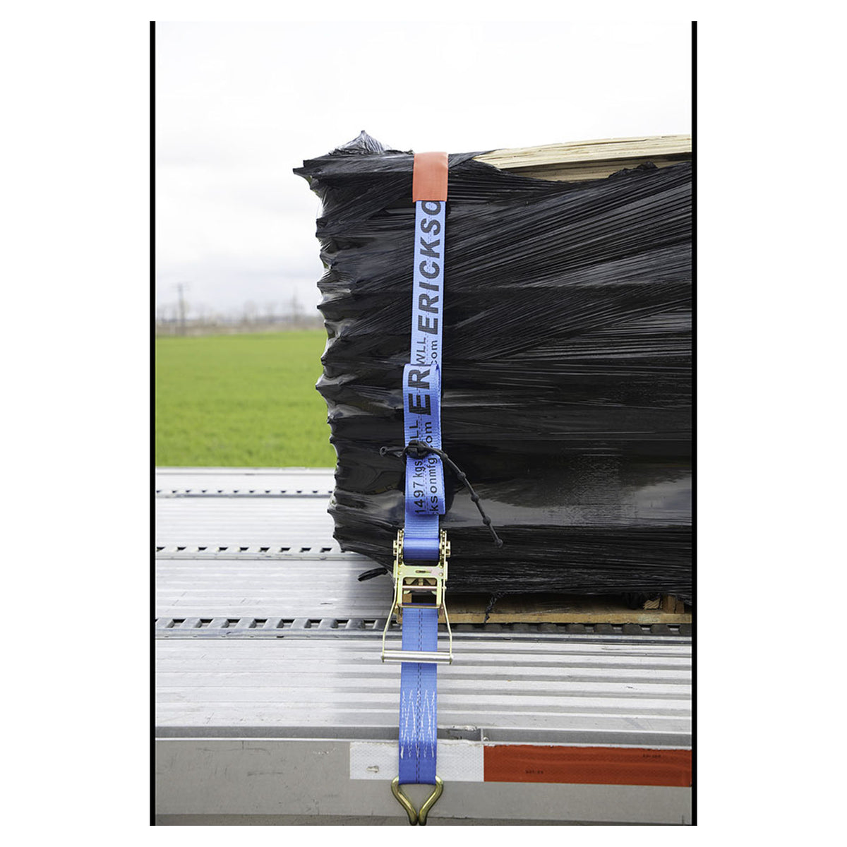 Sangle d'arrimage à cliquet avec revêtement anti-usure par glissement, 2" x 22' (10,000 lb)