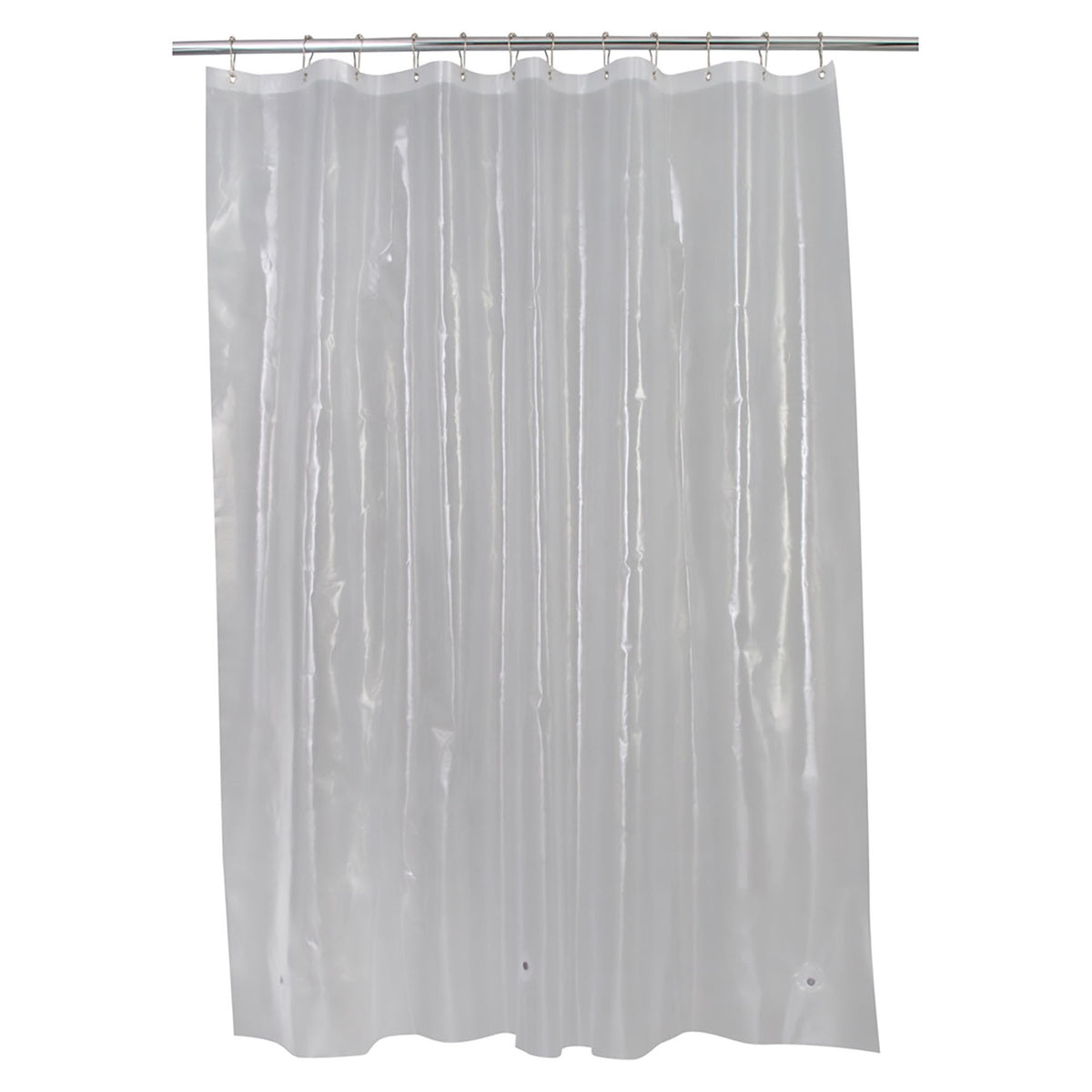 Rideau de douche Crown 6G en PEVA / EVA, 70" x 72" x 22,83" (transparent)