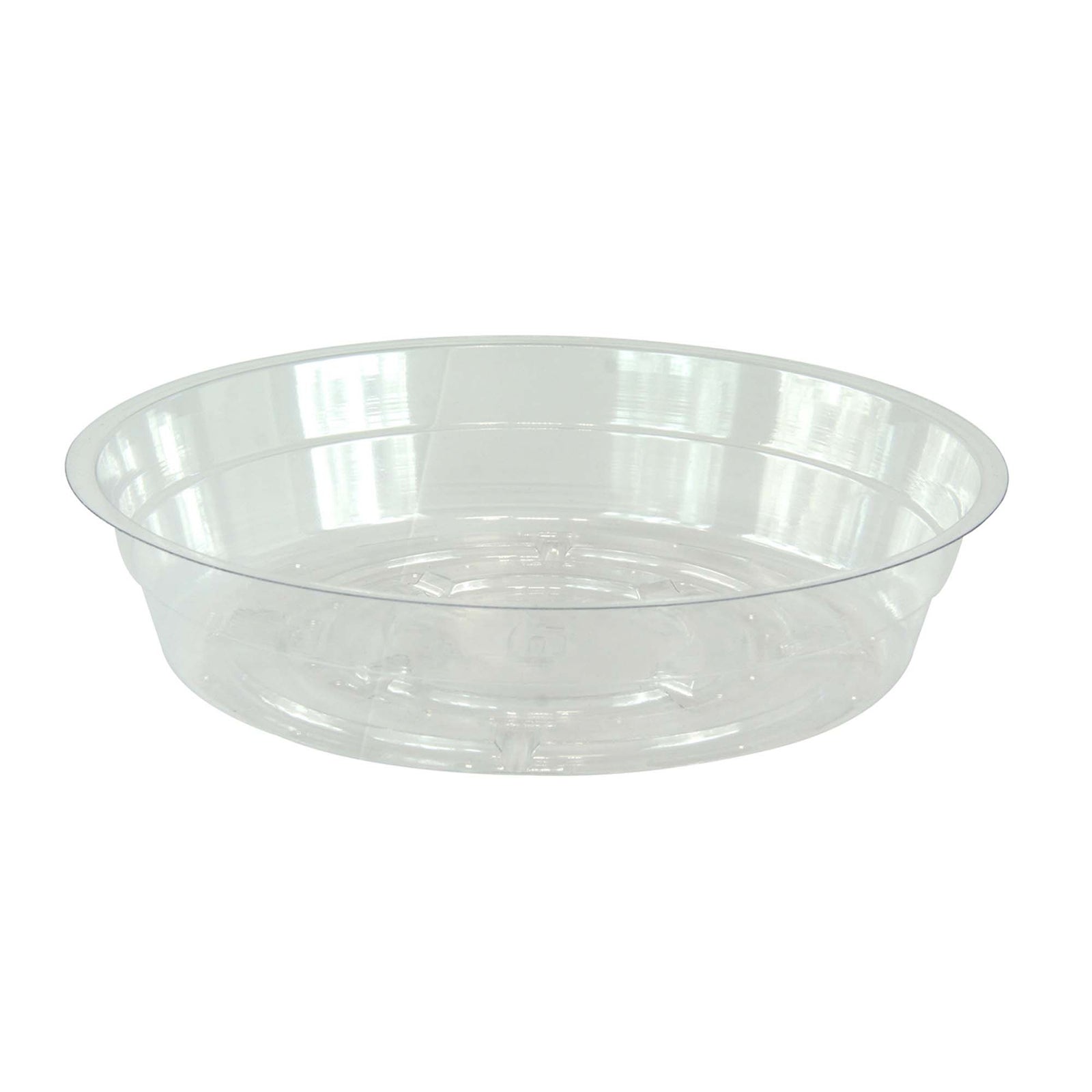 Soucoupe de vinyle transparente, 6"