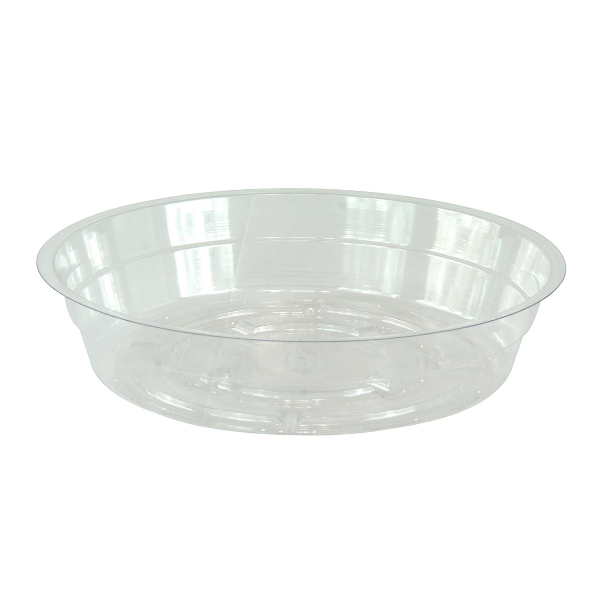 Soucoupe de vinyle transparente, 6"