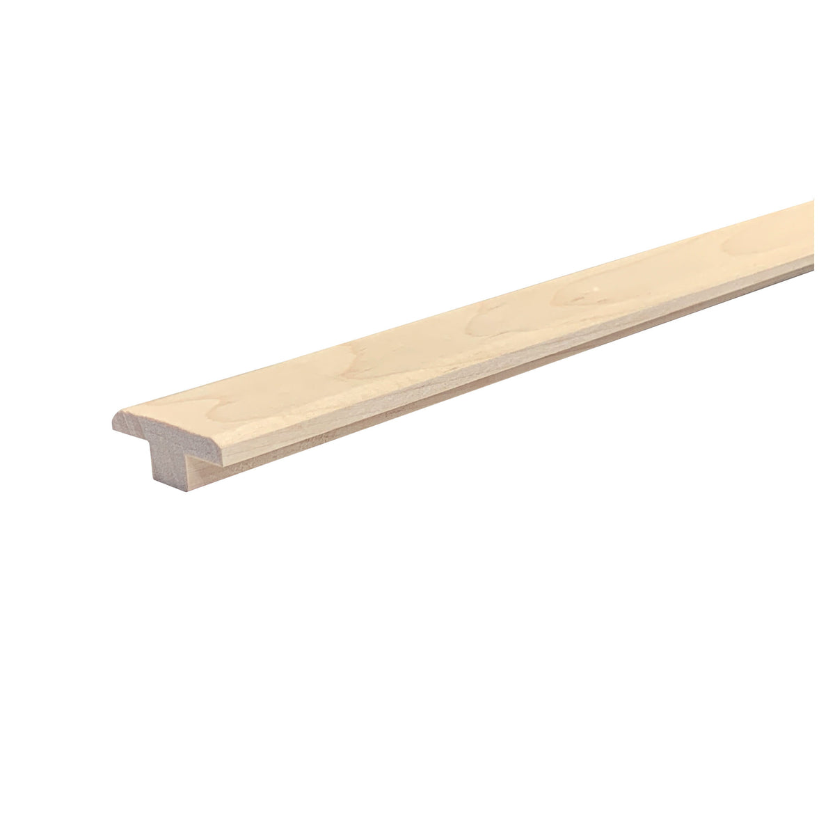 Moulure de transition en T, merisier naturel, (8 mm x 6')